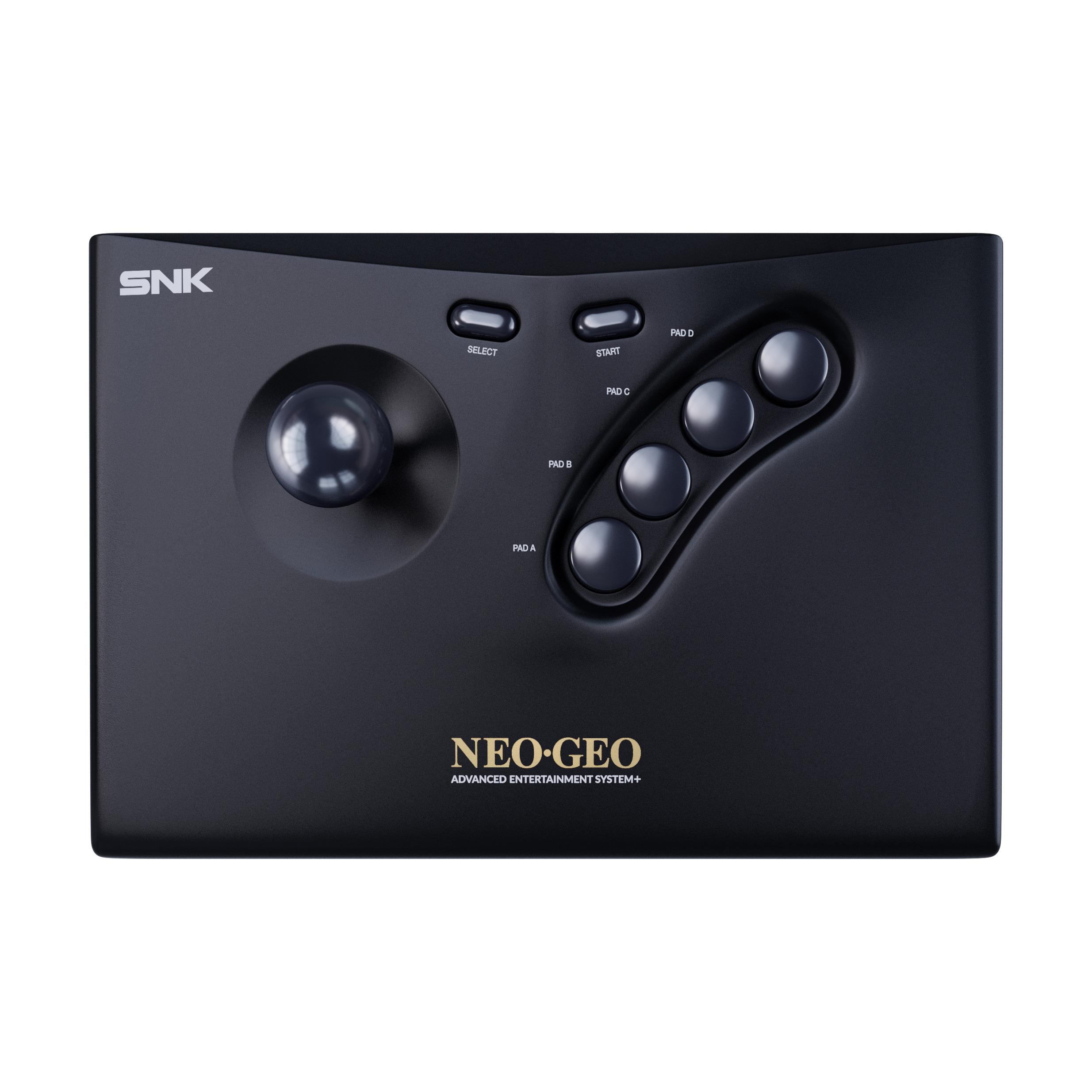 Voir la diapositive 4 : Console Rétrogaming Arcade Stick Neogeo Aes+ Noir