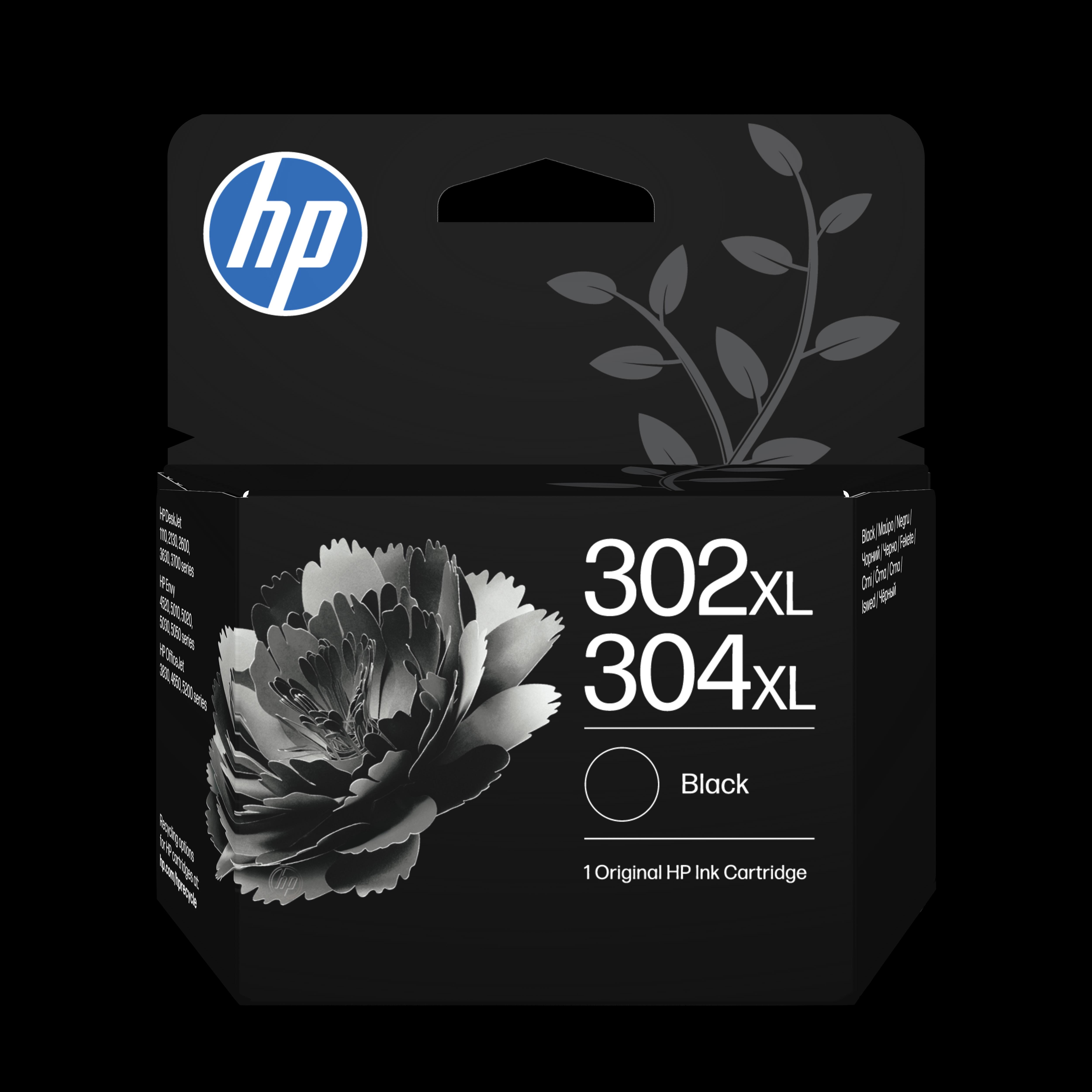 HP Cartouche d'Encre 302XL/304XL - Noir