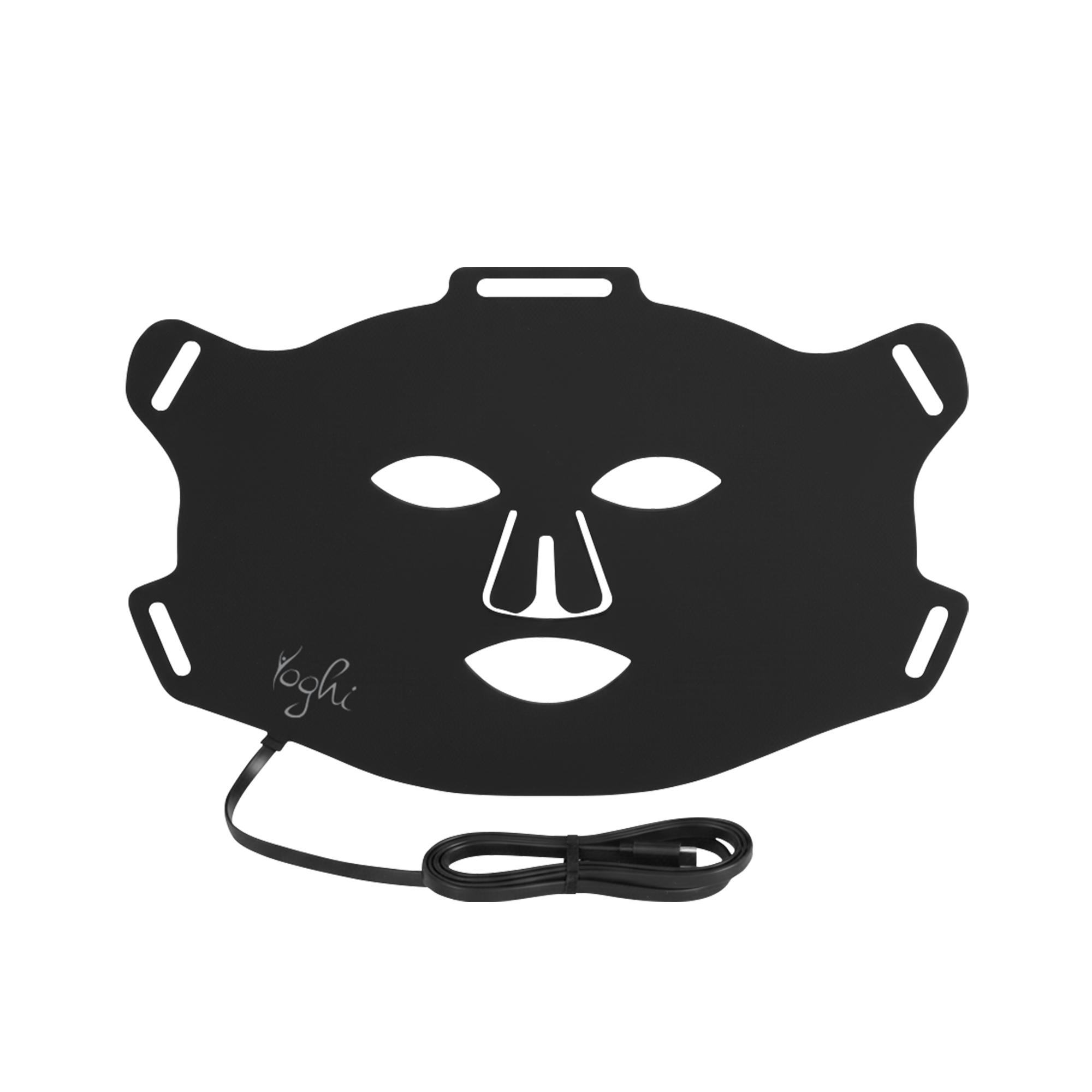 Voir la diapositive 2 : YOGHI Masque facial à luminothérapie LED - Noir