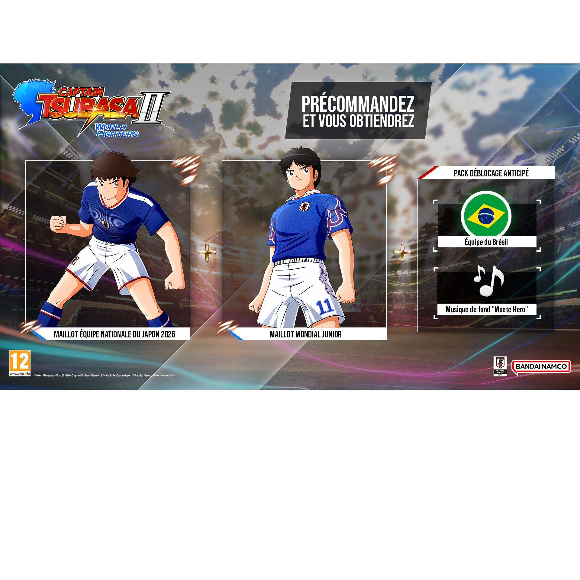 Voir la diapositive 3 : Captain Tsubasa 2 World Fighters PS5