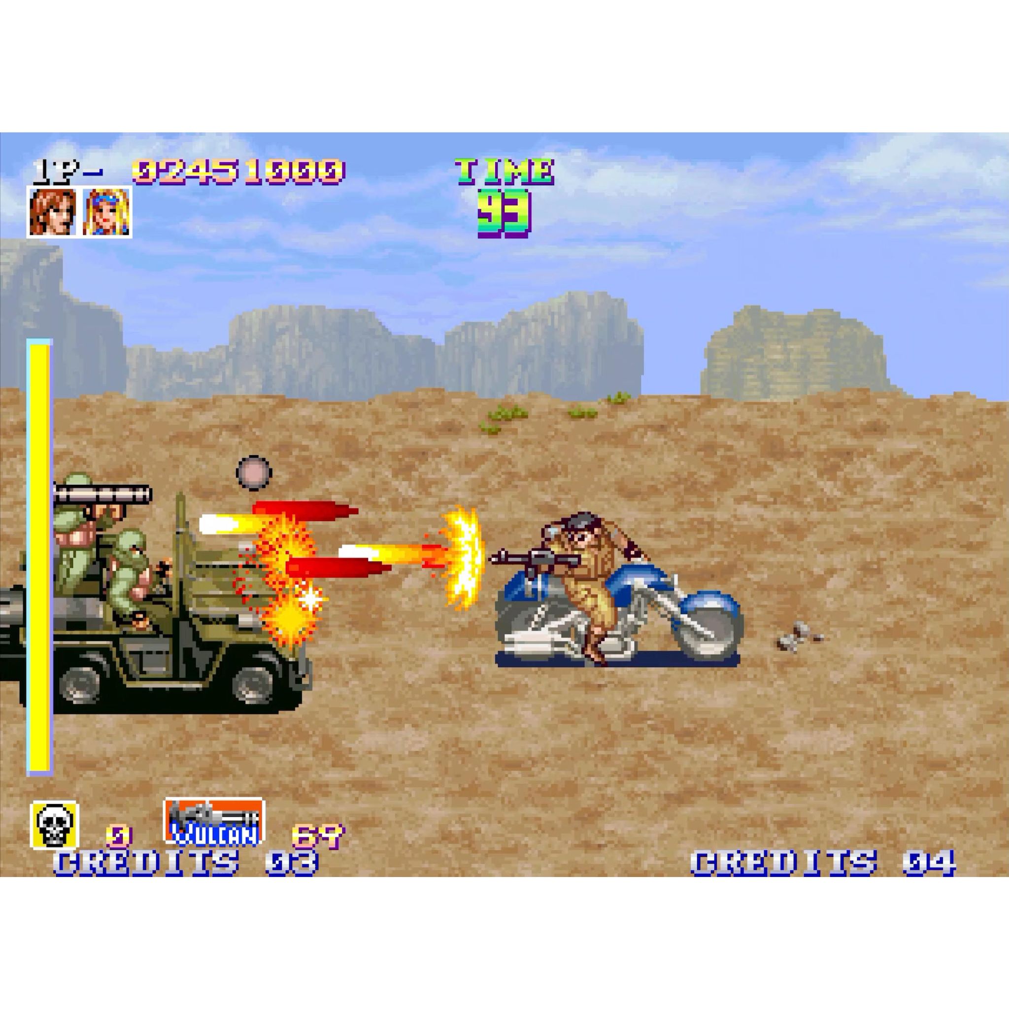 Voir la diapositive 4 : Shock Troopers Neogeo