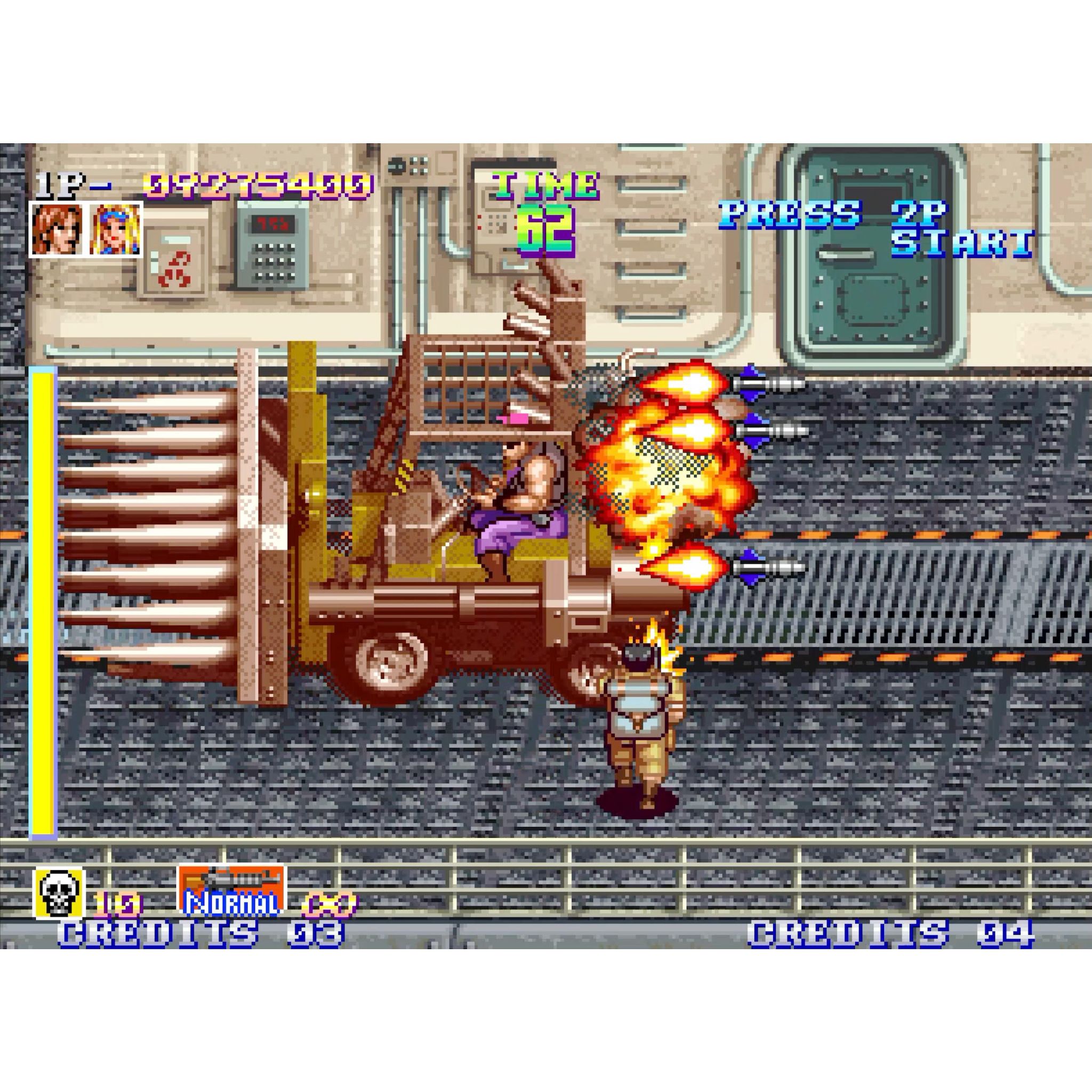 Voir la diapositive 5 : Shock Troopers Neogeo