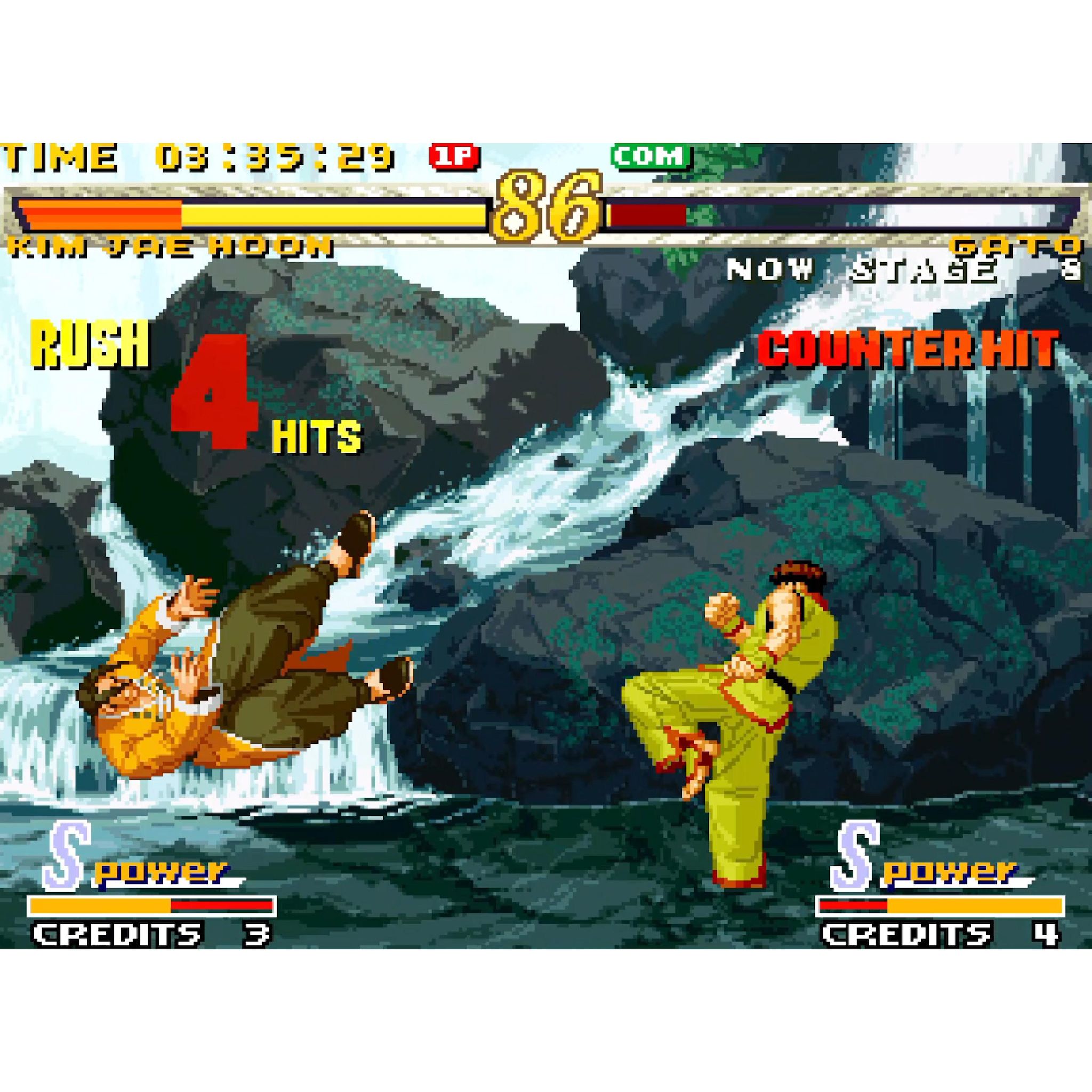 Voir la diapositive 4 : Garou Mark Of The Wolves Neogeo