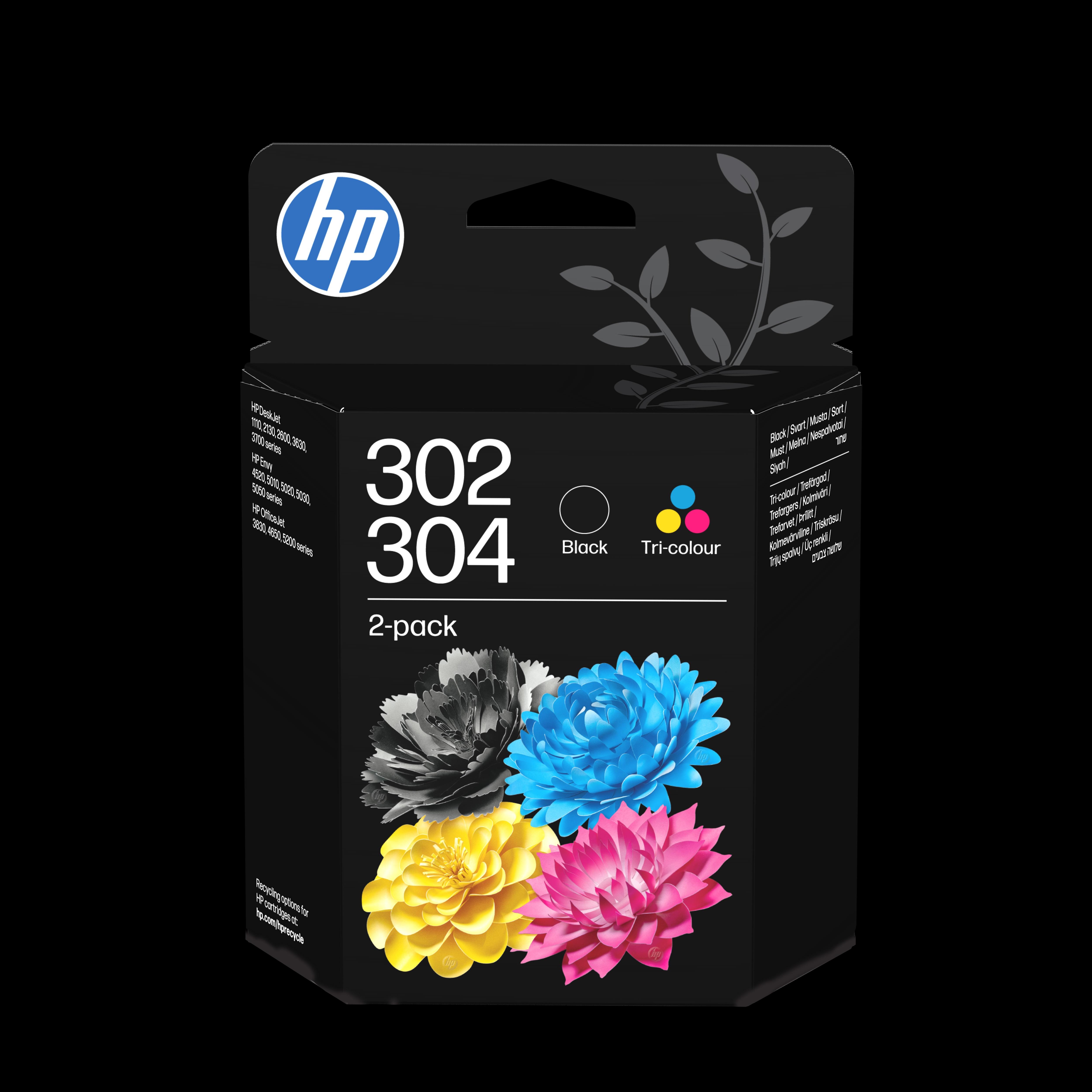 HP Cartouche d'Encre 302/304 Tri color