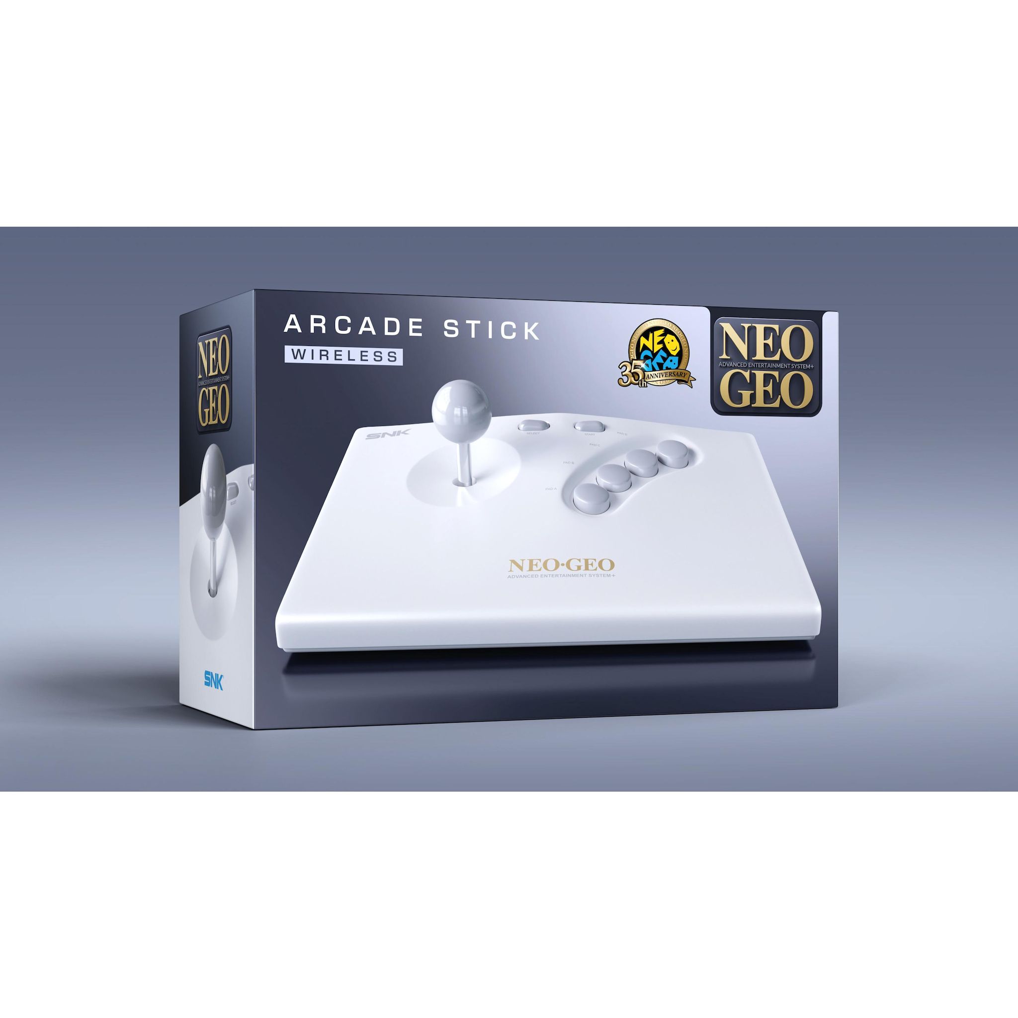 Console Rétrogaming Arcade Stick Neogeo Aes+ Blanc