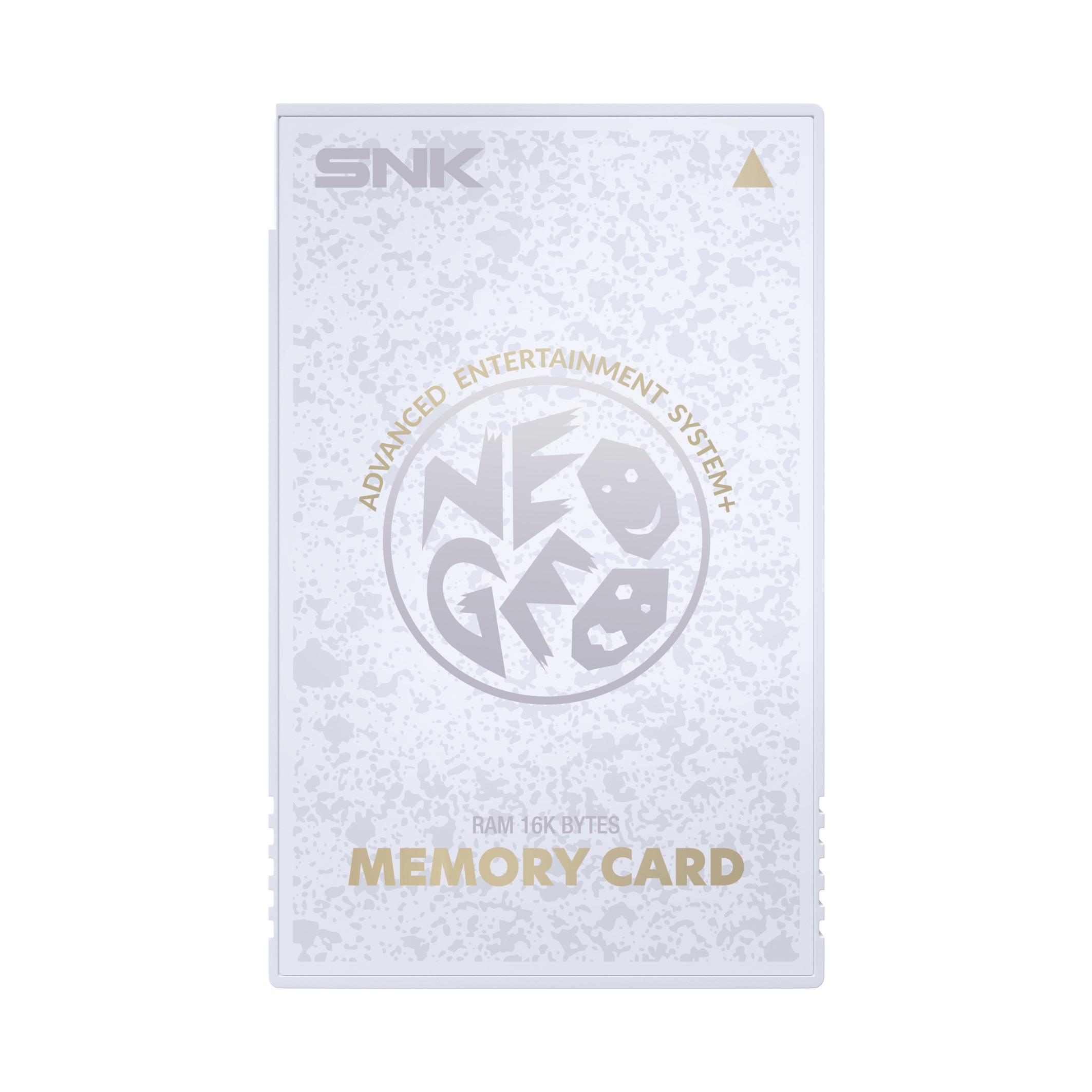 Voir la diapositive 4 : Carte Mémoire Neogeo Aes+ - Blanc