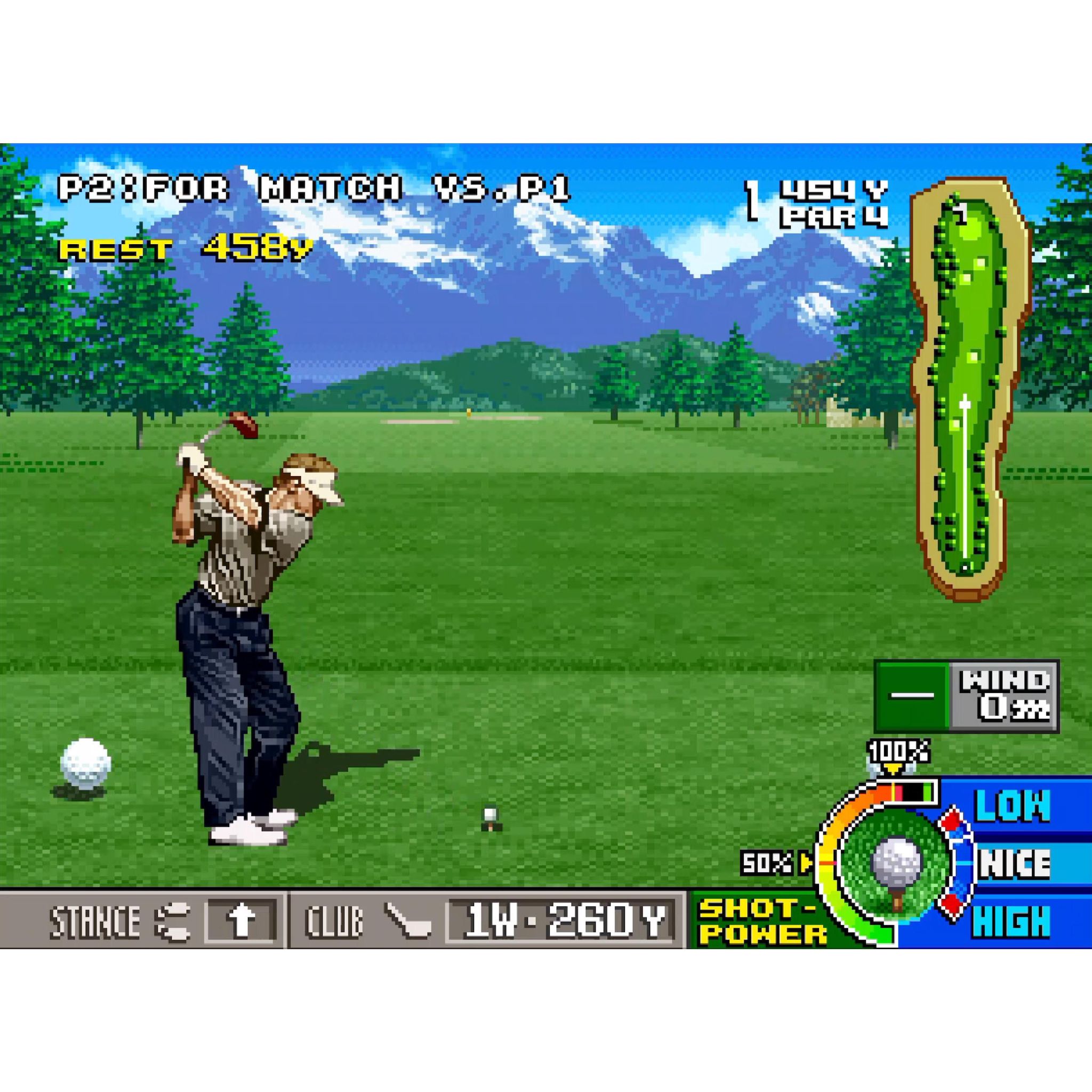 Voir la diapositive 2 : Big Tournament Golf Neogeo