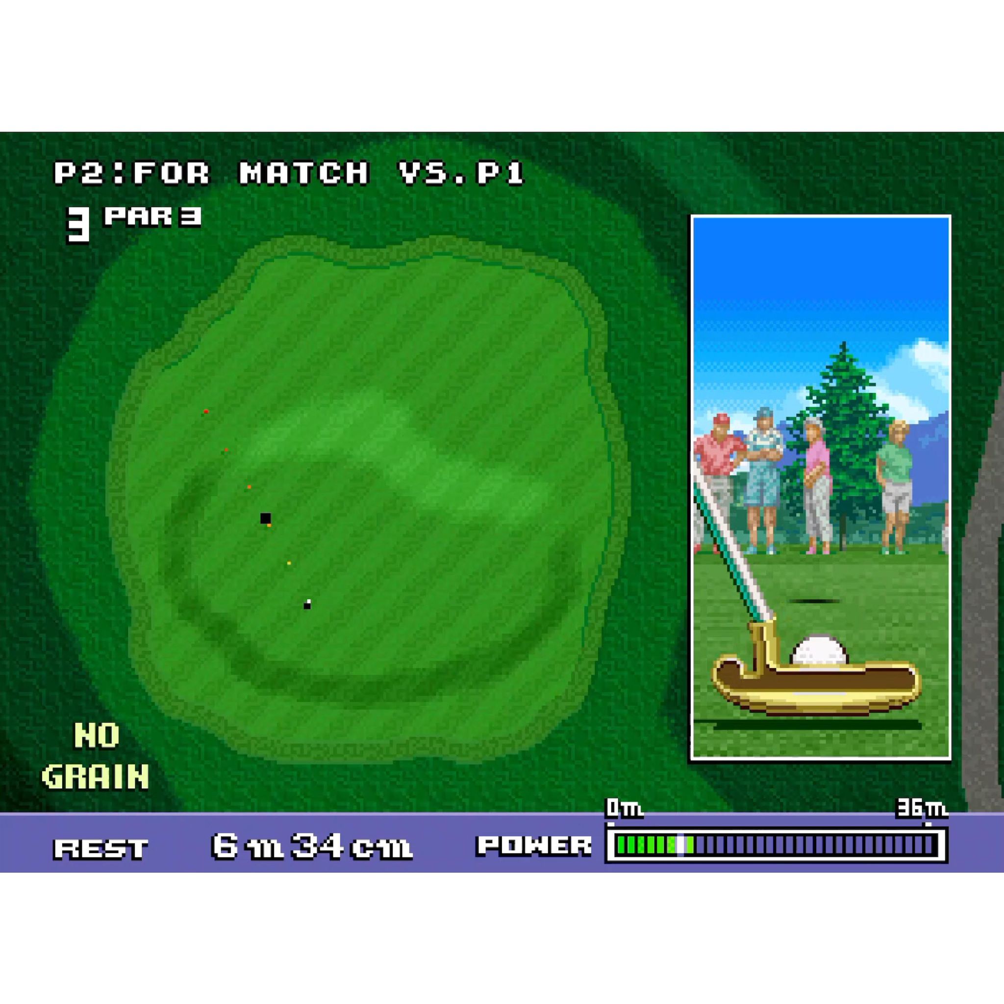 Voir la diapositive 4 : Big Tournament Golf Neogeo