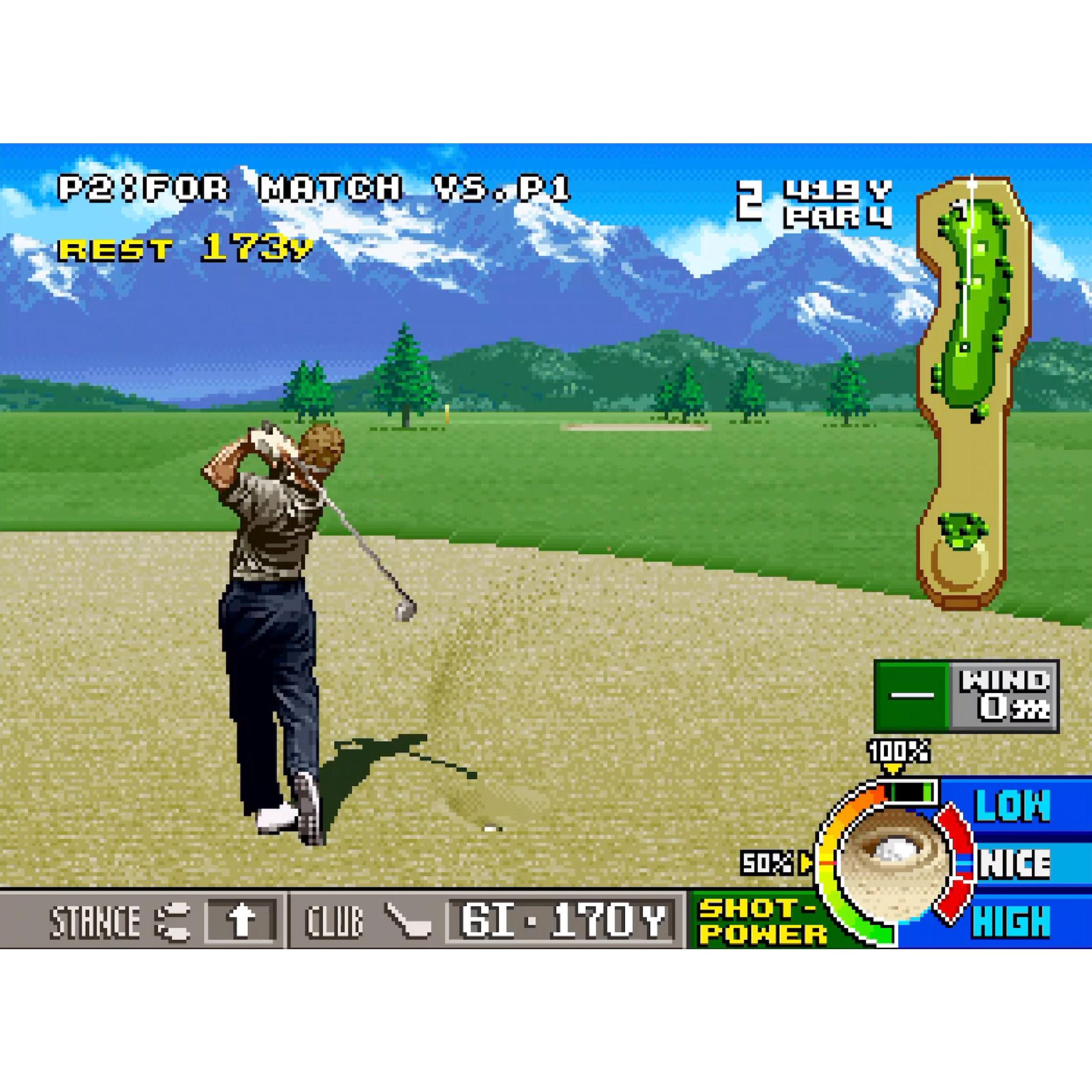 Voir la diapositive 5 : Big Tournament Golf Neogeo