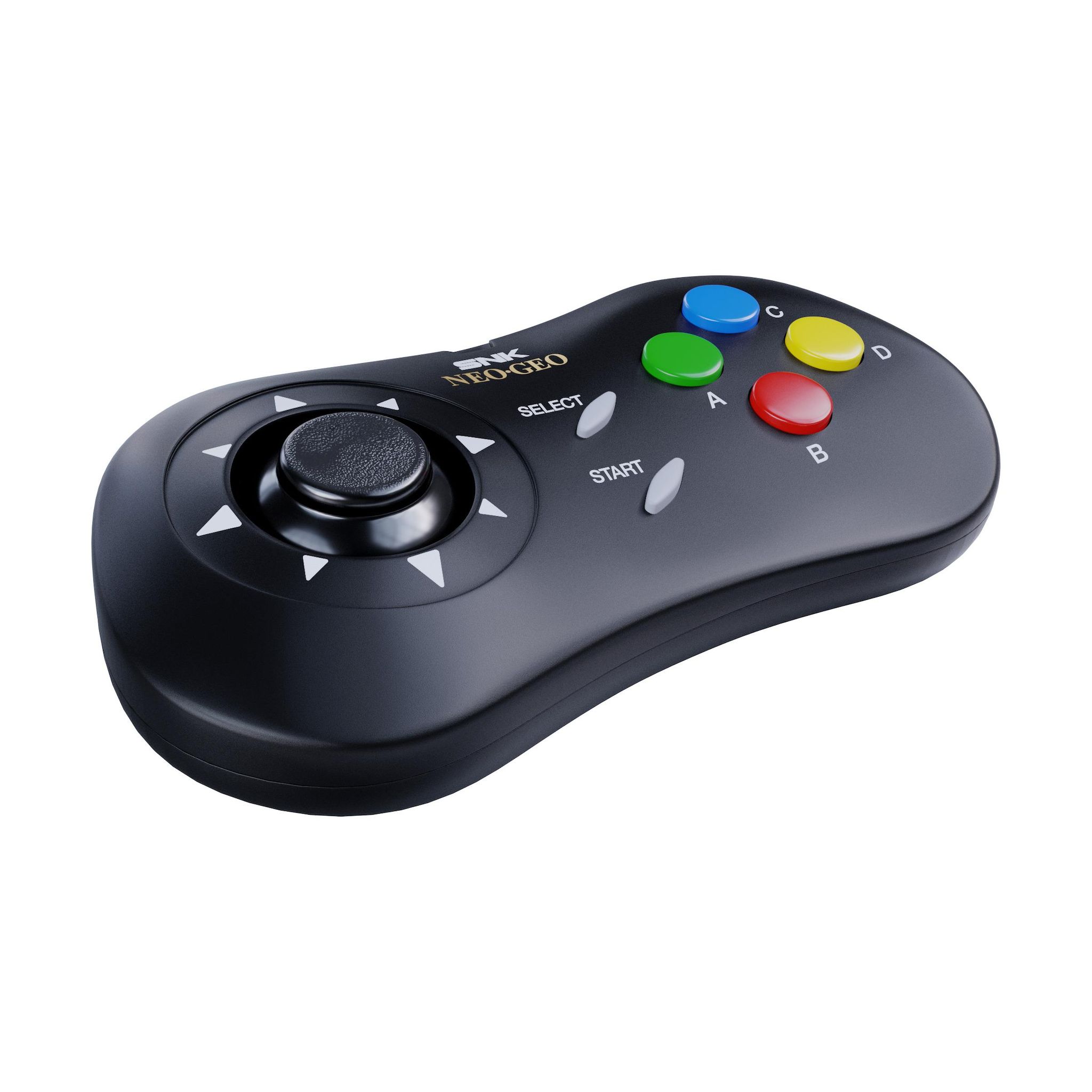 Voir la diapositive 2 : Gamepad Neogeo Aes+ Noir