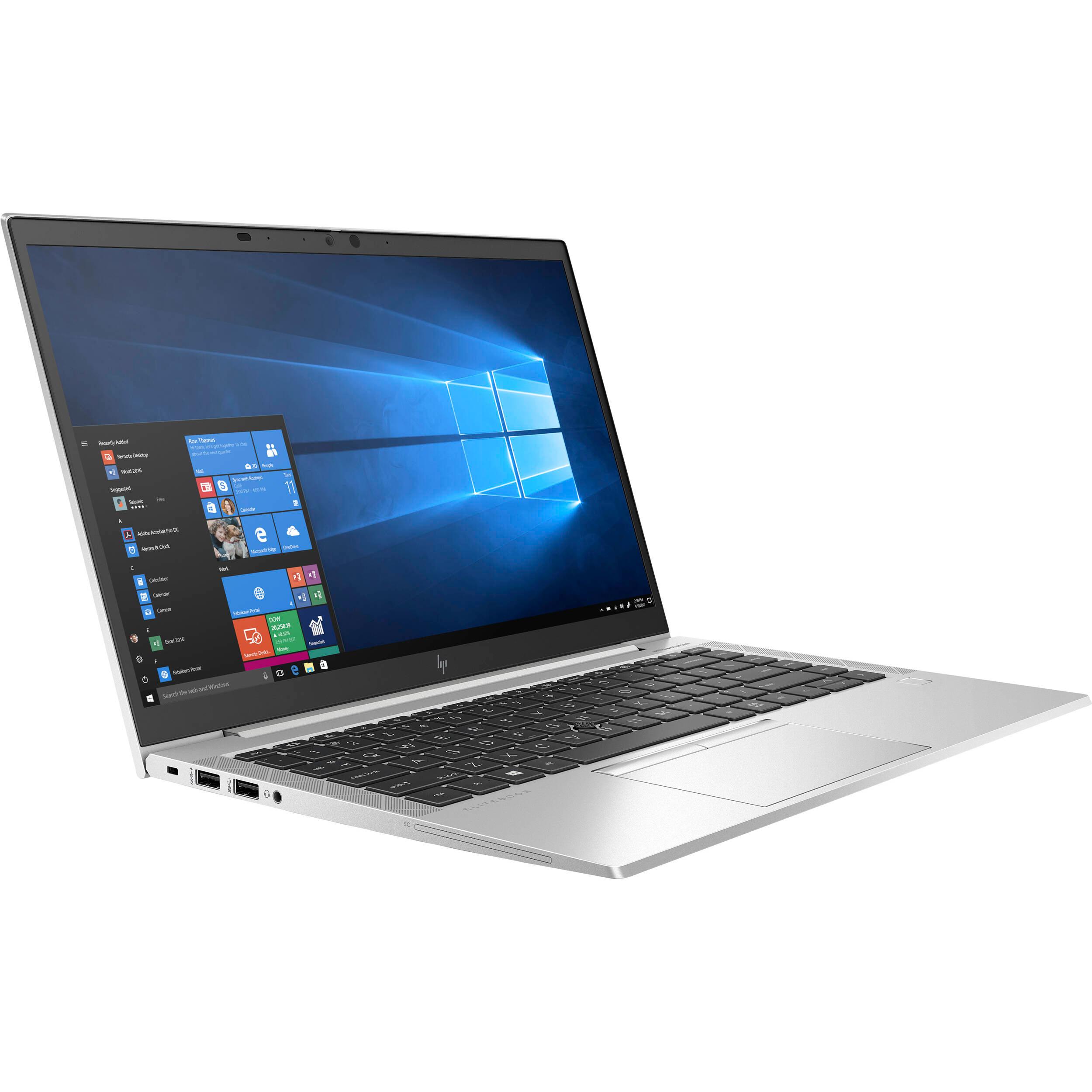 Voir la diapositive 5 : HP Ordinateur Portable EliteBook 840 G7 reconditionné Grade B - 256Go