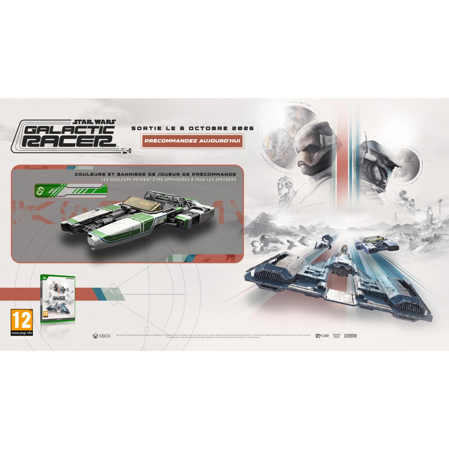 Voir la diapositive 2 : Star Wars Galactic Racer Xbox Series X