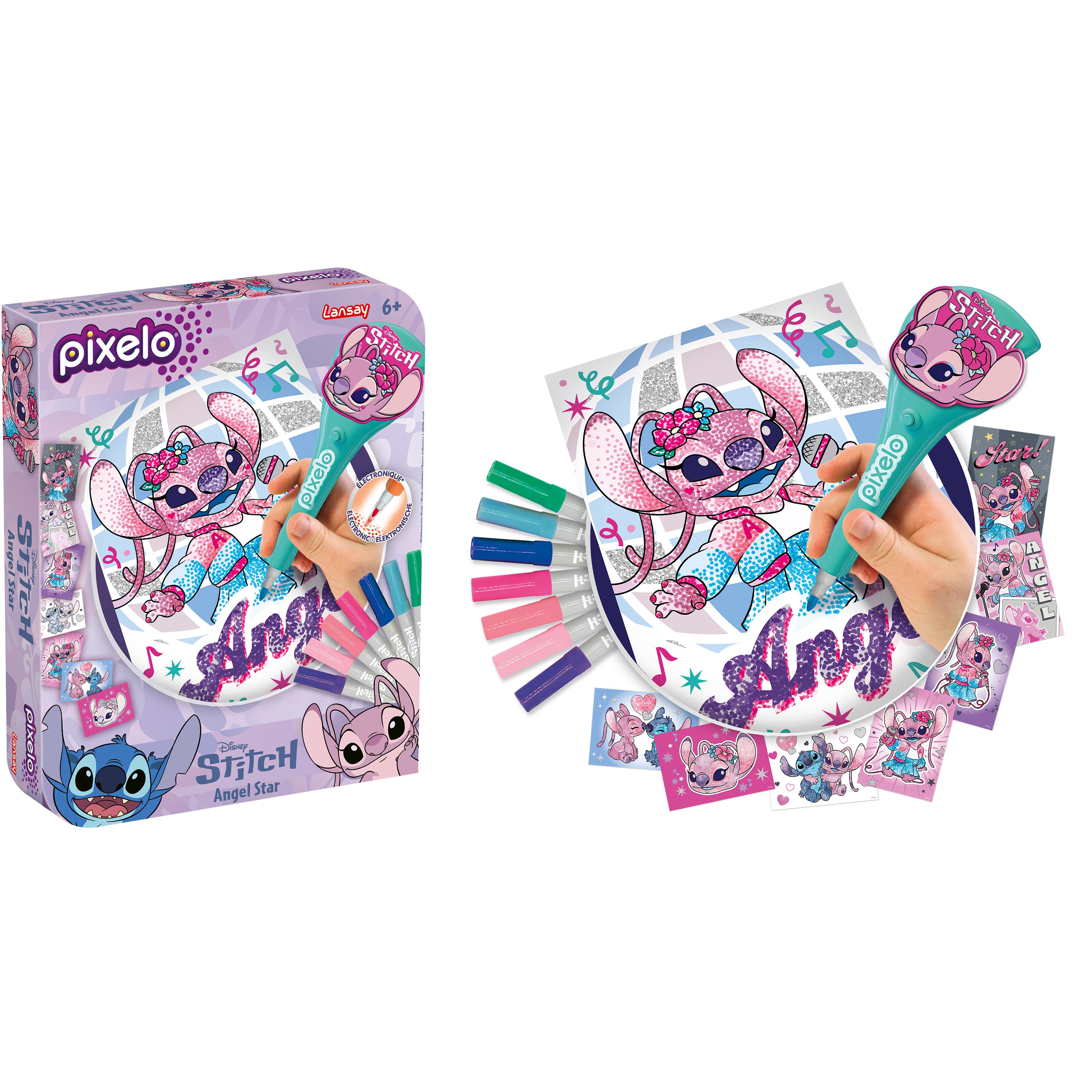 Voir la diapositive 2 : LANSAY Pixelo Stitch et Angel