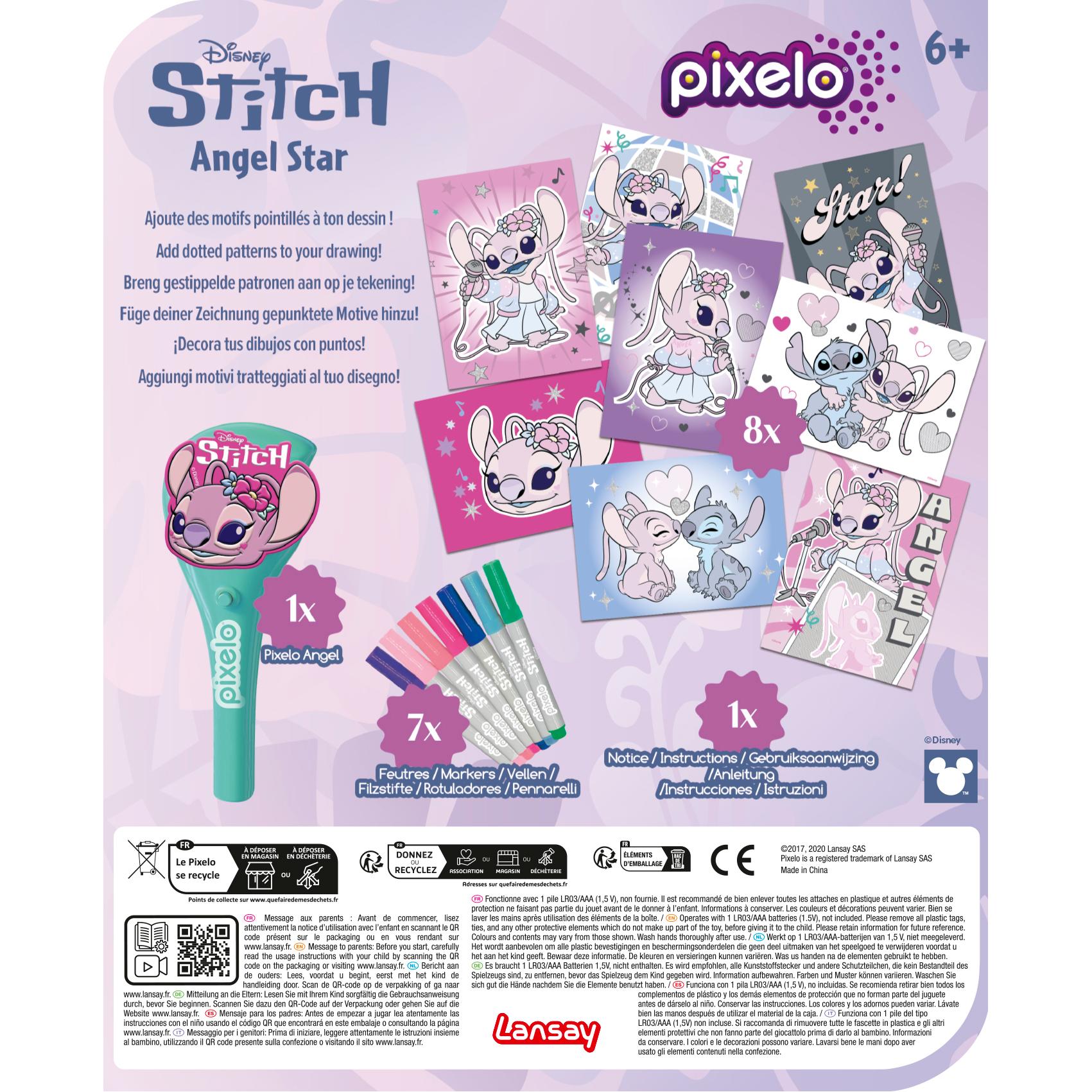Voir la diapositive 4 : LANSAY Pixelo Stitch et Angel