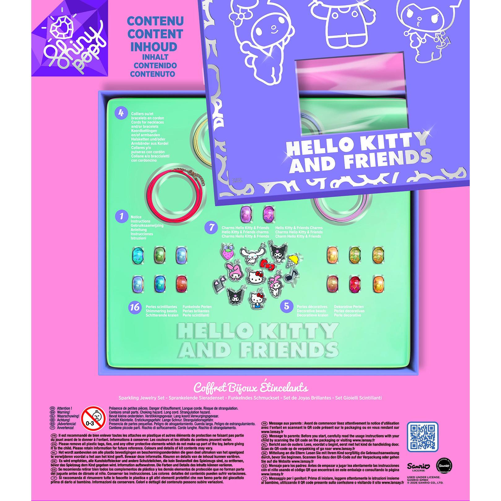 Voir la diapositive 6 : LANSAY Coffret Bijoux étincelants et accessoires