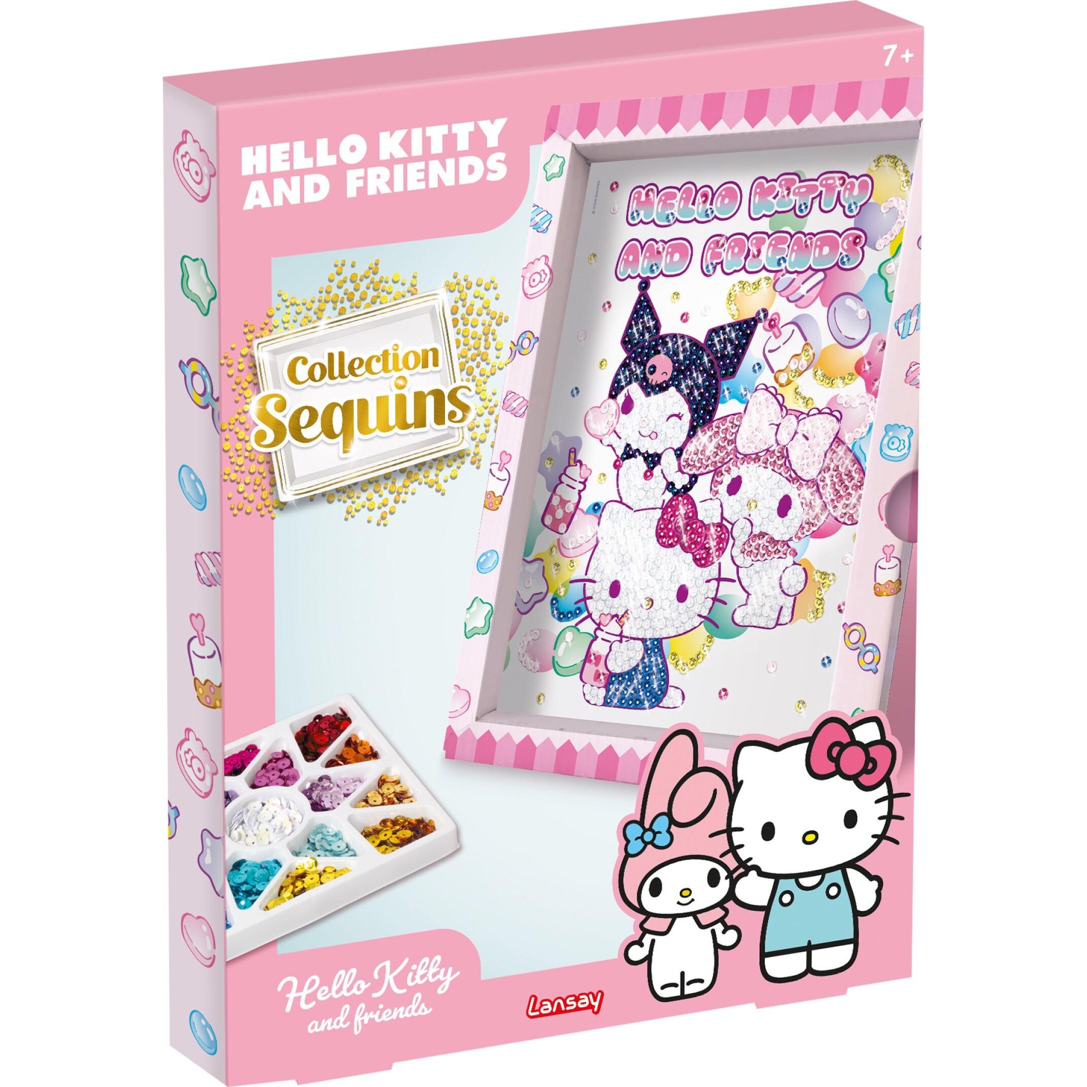 LANSAY Collection sequins Cadre hello Kitty and Friends