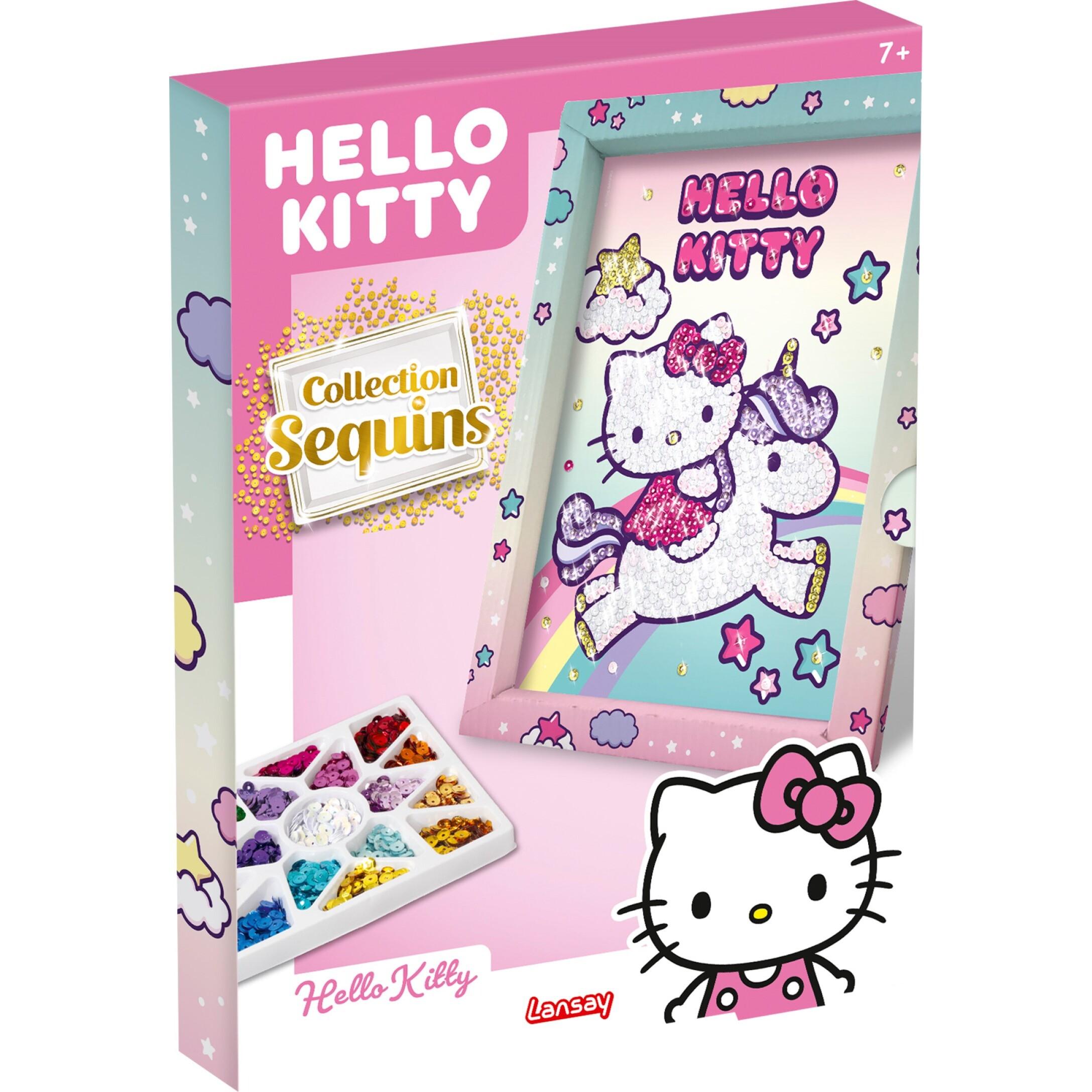 LANSAY Collection Sequins Cadre Hello Kitty