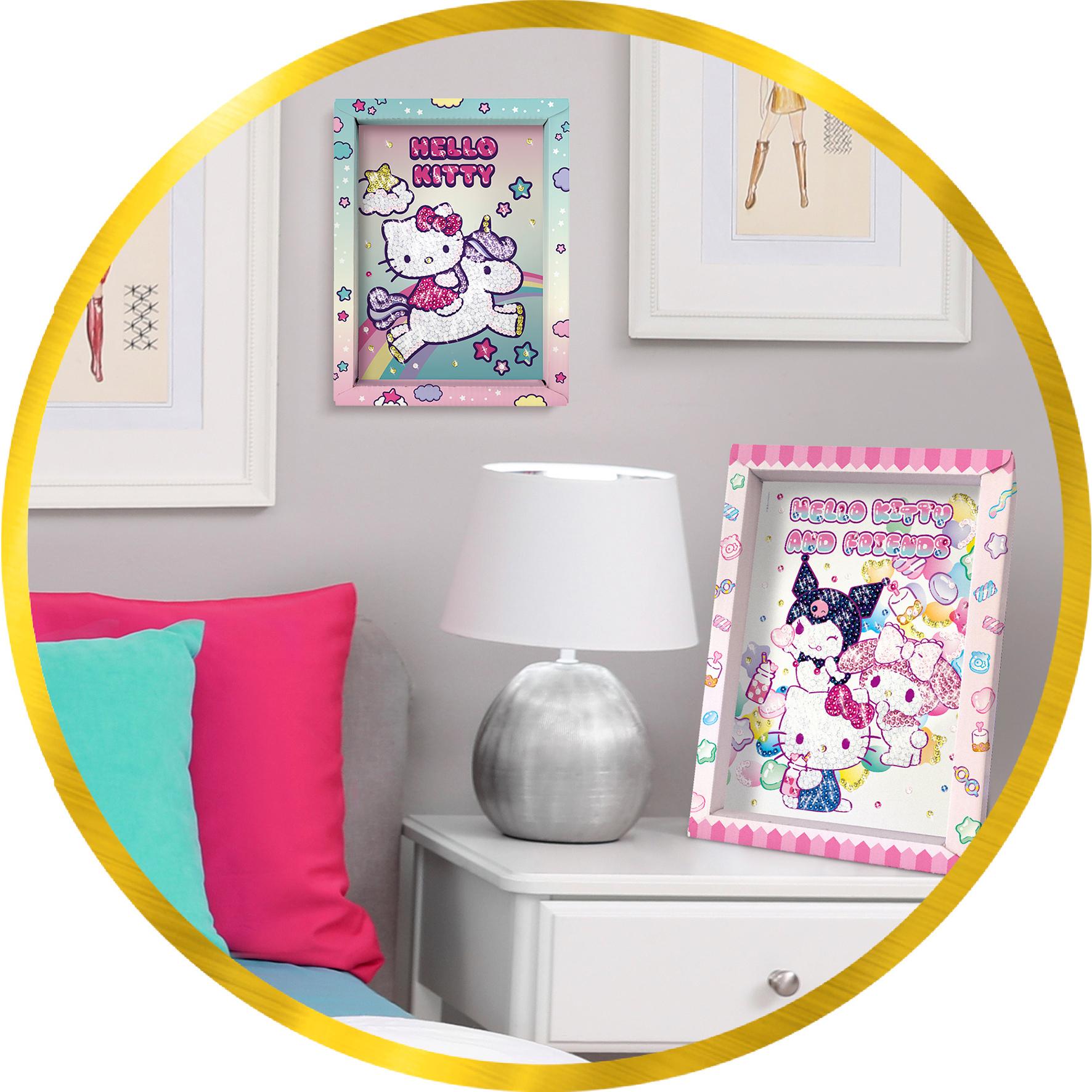 Voir la diapositive 6 : LANSAY Collection Sequins Cadre Hello Kitty