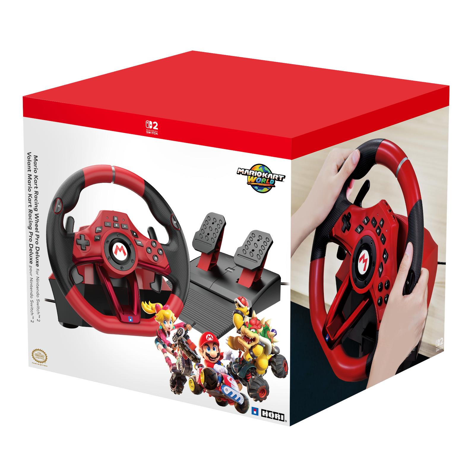 Voir la diapositive 15 : HORI Volant + pédale Mario Deluxe pour Nintendo Switch
