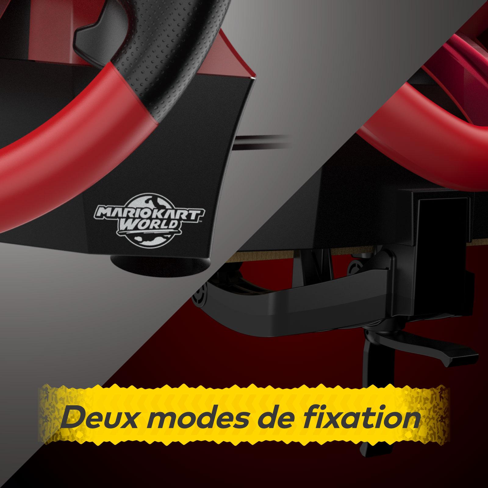 Voir la diapositive 7 : HORI Volant + pédale Mario Deluxe pour Nintendo Switch