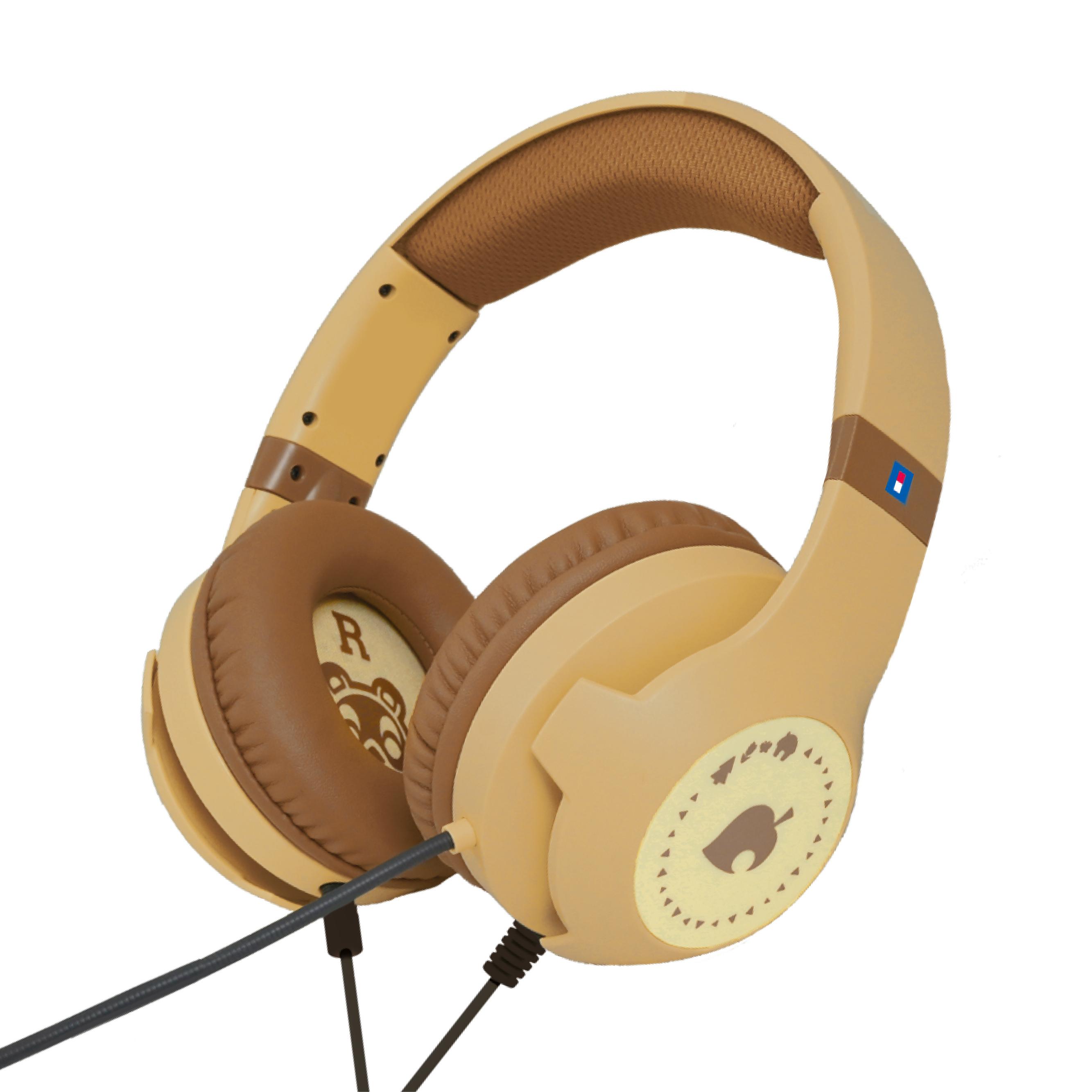 Voir la diapositive 2 : HORI Casque avec micro Animal Crossing pour Nintendo Switch