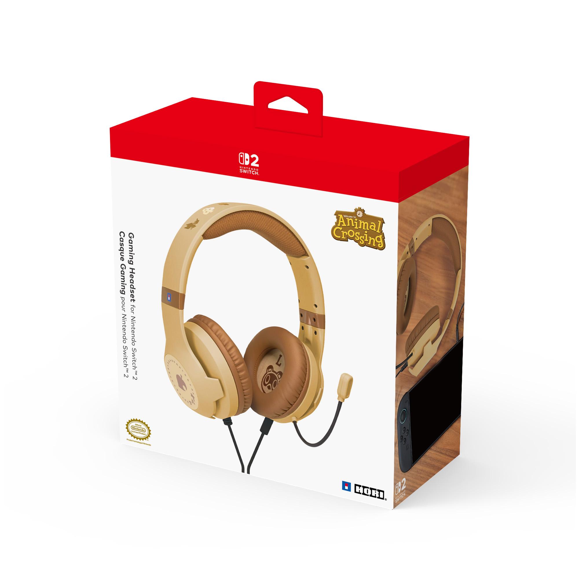 Voir la diapositive 9 : HORI Casque avec micro Animal Crossing pour Nintendo Switch