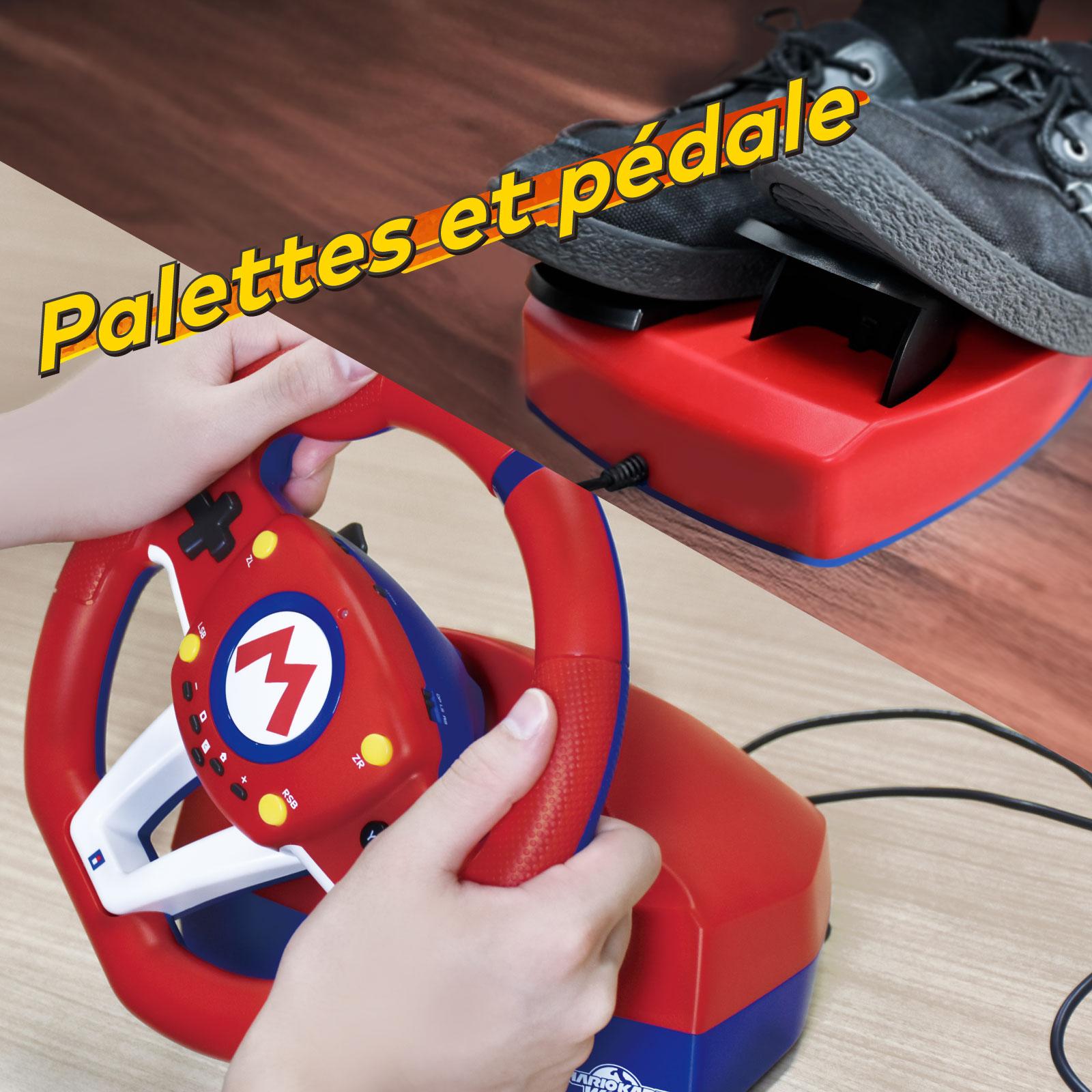 Voir la diapositive 3 : HORI Volant Mario Kart Racing Nintendo Switch 2