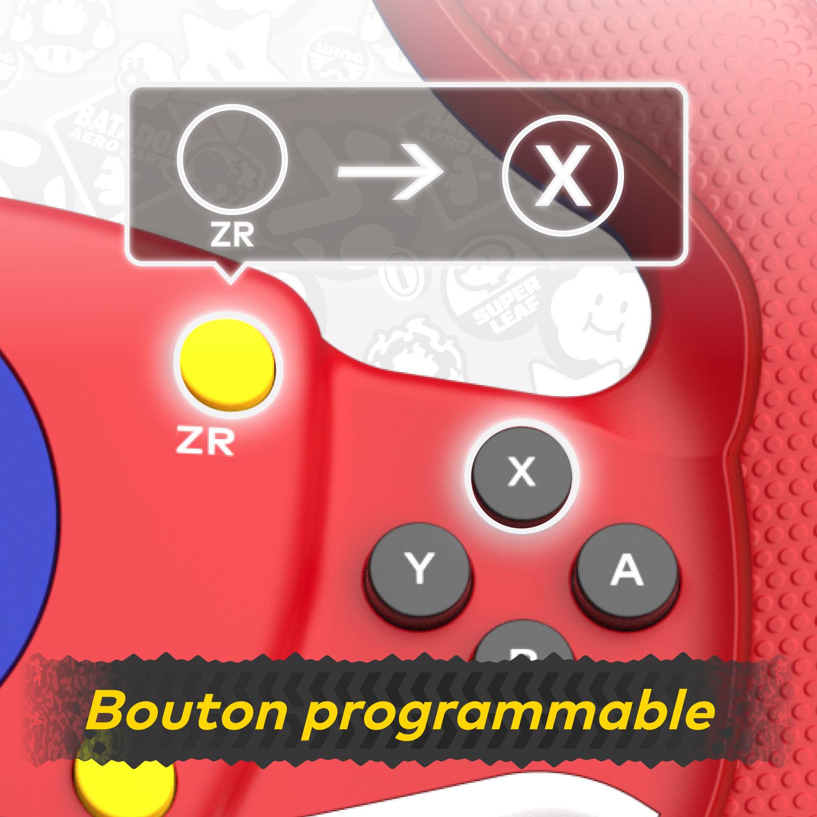 Voir la diapositive 5 : HORI Volant Mario Kart Racing Nintendo Switch 2