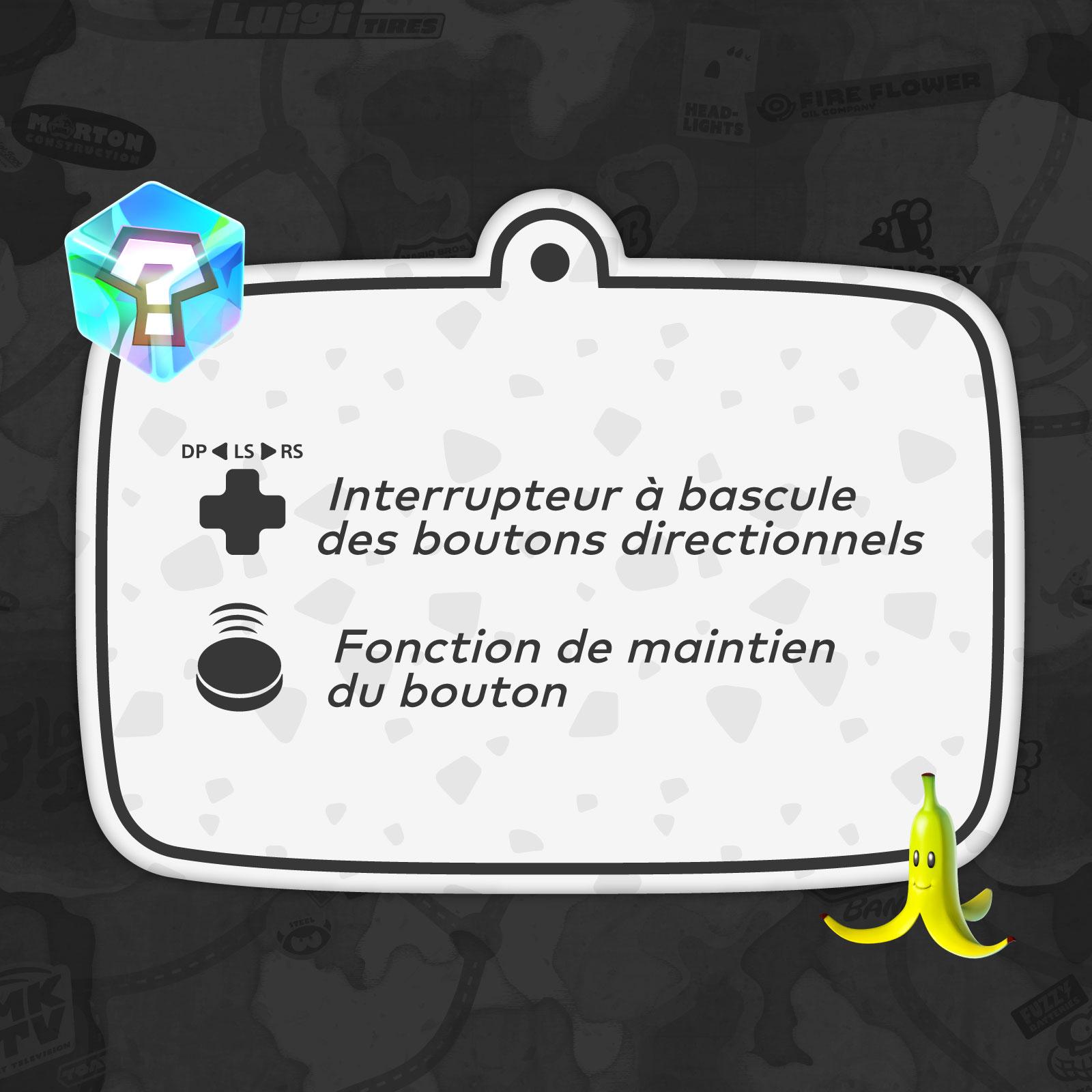 Voir la diapositive 7 : HORI Volant Mario Kart Racing Nintendo Switch 2