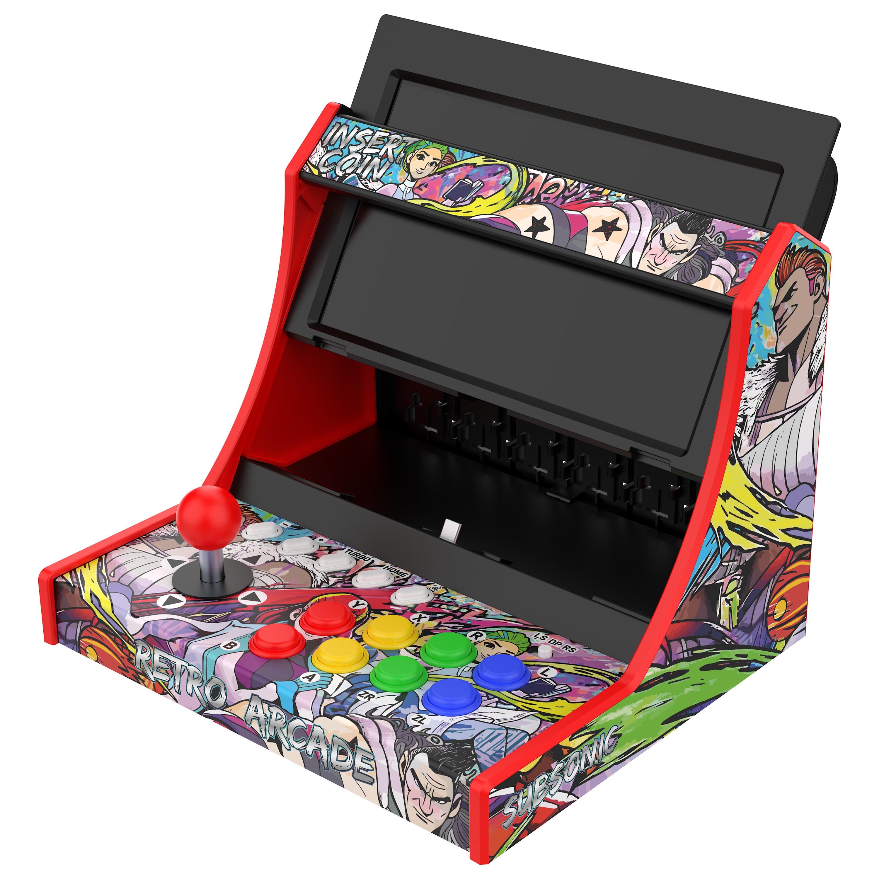 Voir la diapositive 5 : SUBSONIC Mini borne d'Arcade Retro pour Nintendo Switch 2