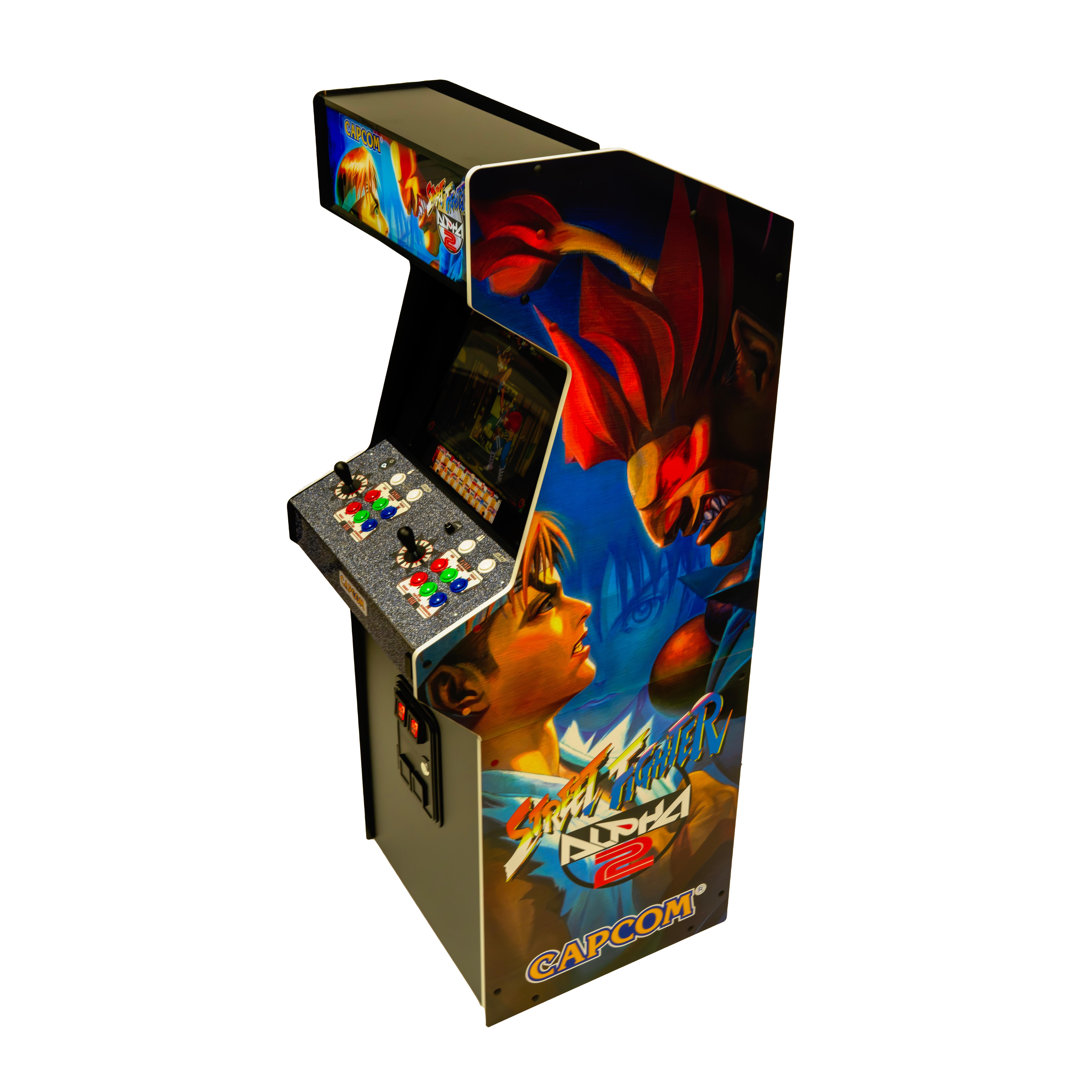 Voir la diapositive 2 : ICONIC Borne d'Arcade Capcom Alpha 2