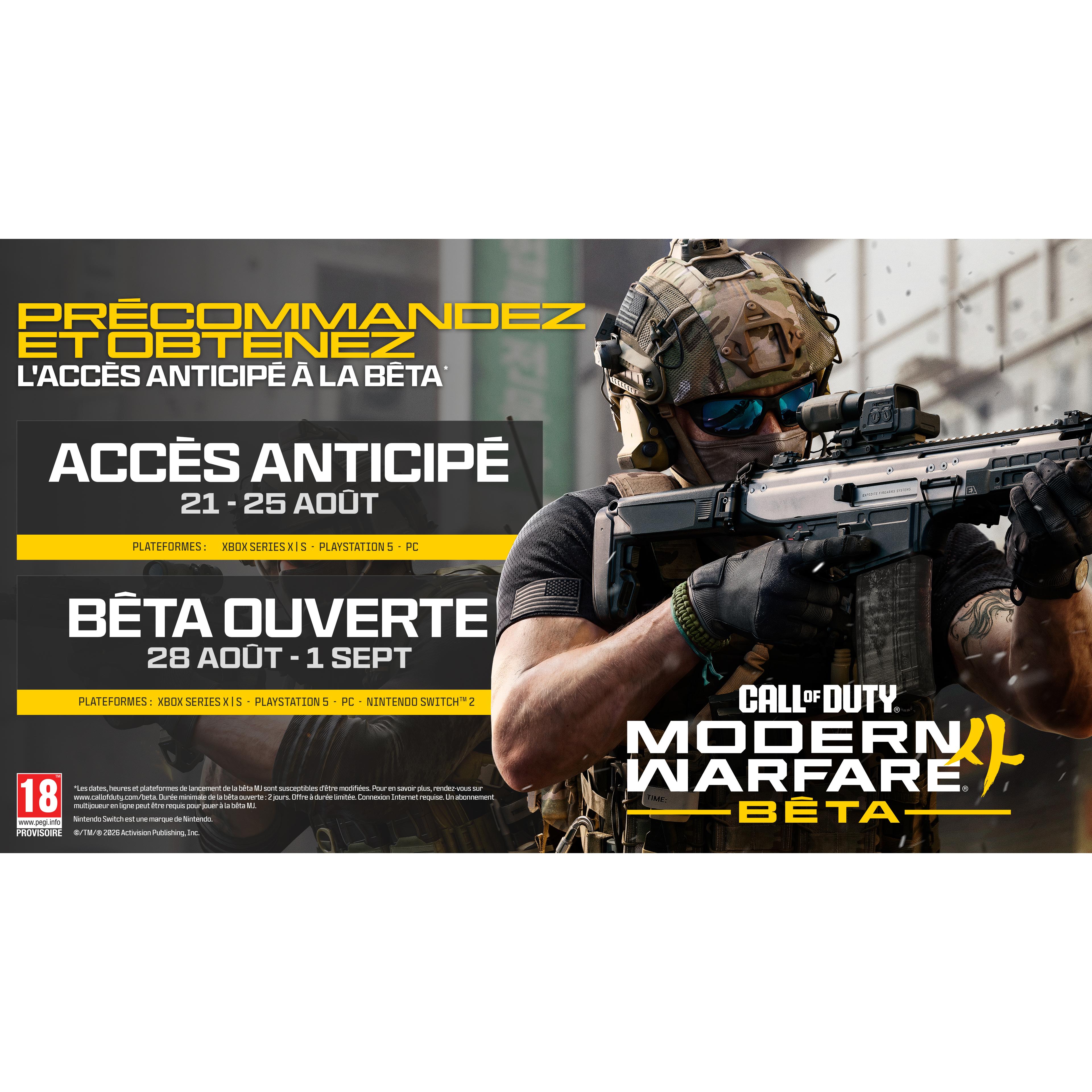 Voir la diapositive 2 : Call Of Duty Modern Warfare 4 PS5