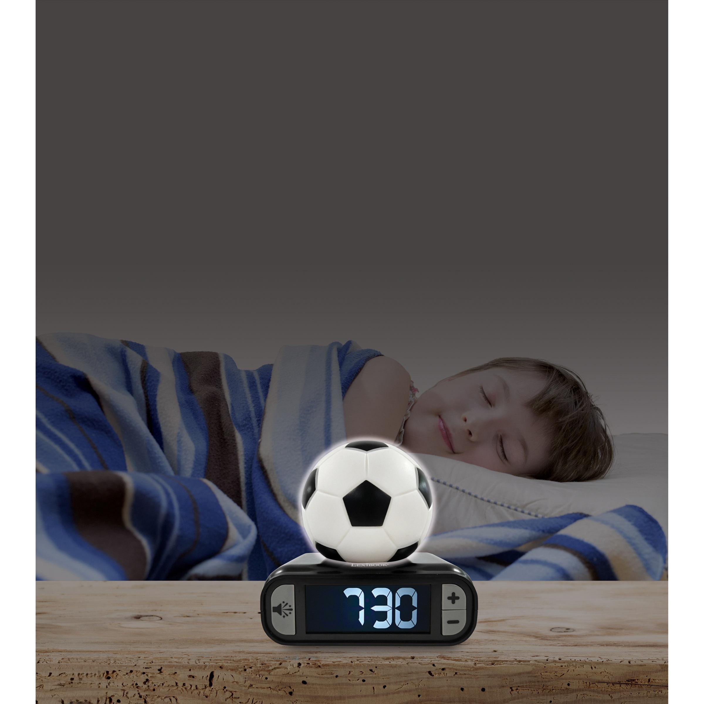 Voir la diapositive 4 : LEXIBOOK Réveil veilleuse Foot