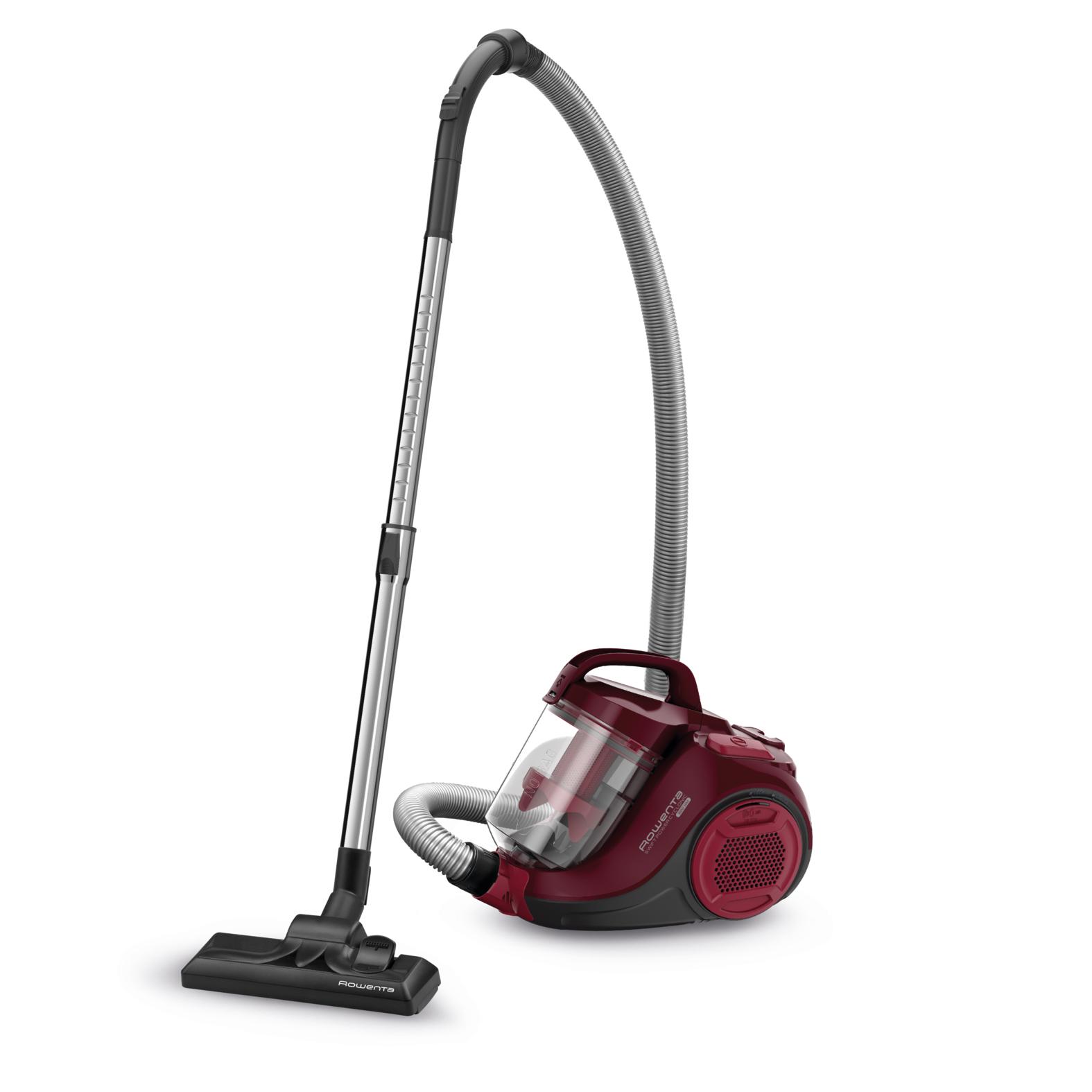 Voir la diapositive 2 : ROWENTA Aspirateur traîneau sans sac RO2910EA - Rouge