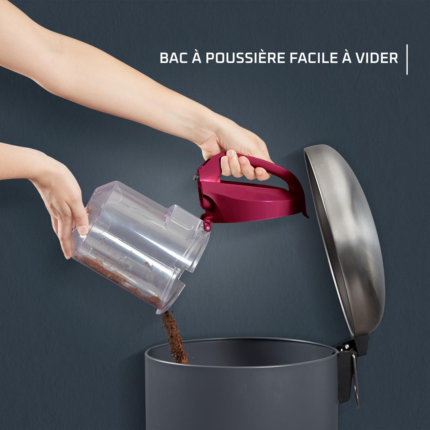 Voir la diapositive 8 : ROWENTA Aspirateur traîneau sans sac RO2910EA - Rouge