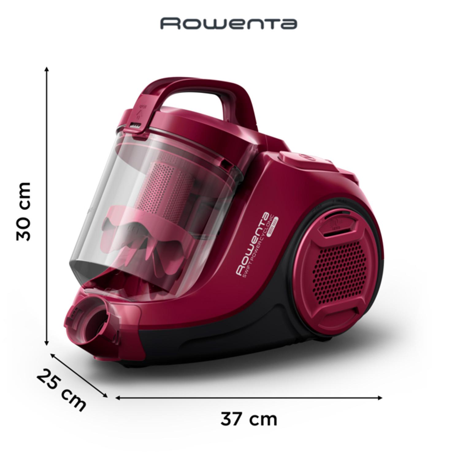 Voir la diapositive 9 : ROWENTA Aspirateur traîneau sans sac RO2910EA - Rouge