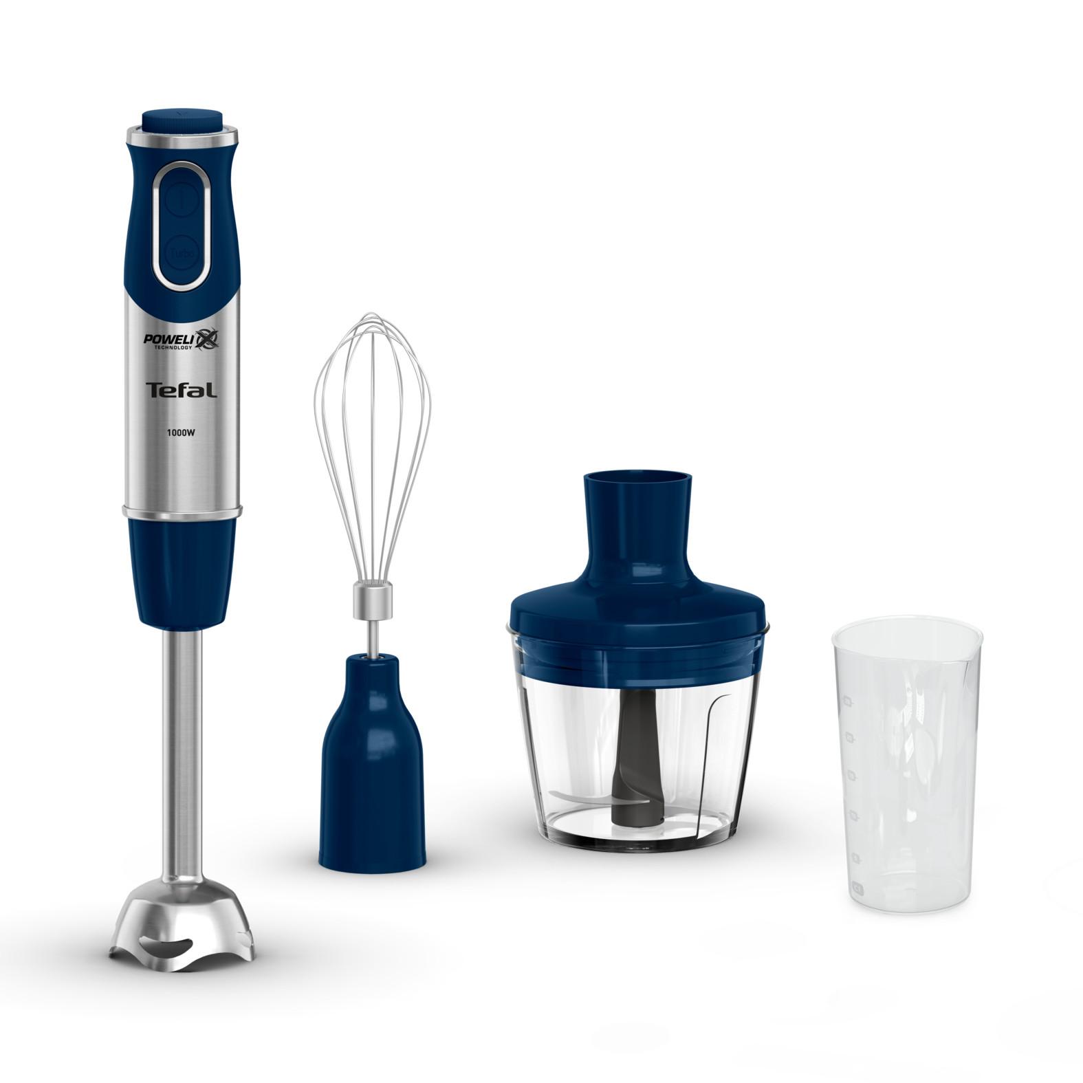 TEFAL Mixeur plongeant HB6554F0 - Bleu