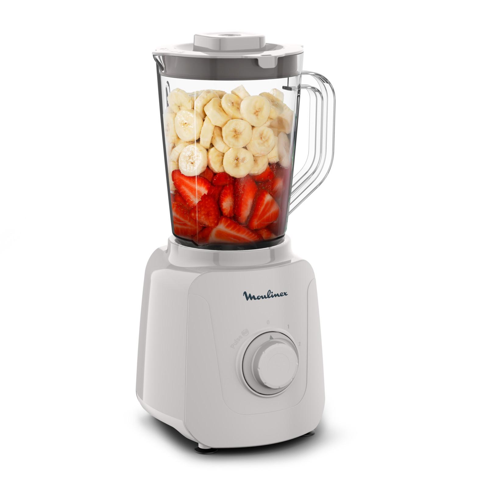 MOULINEX Blender LM410BF0 - Gris clair