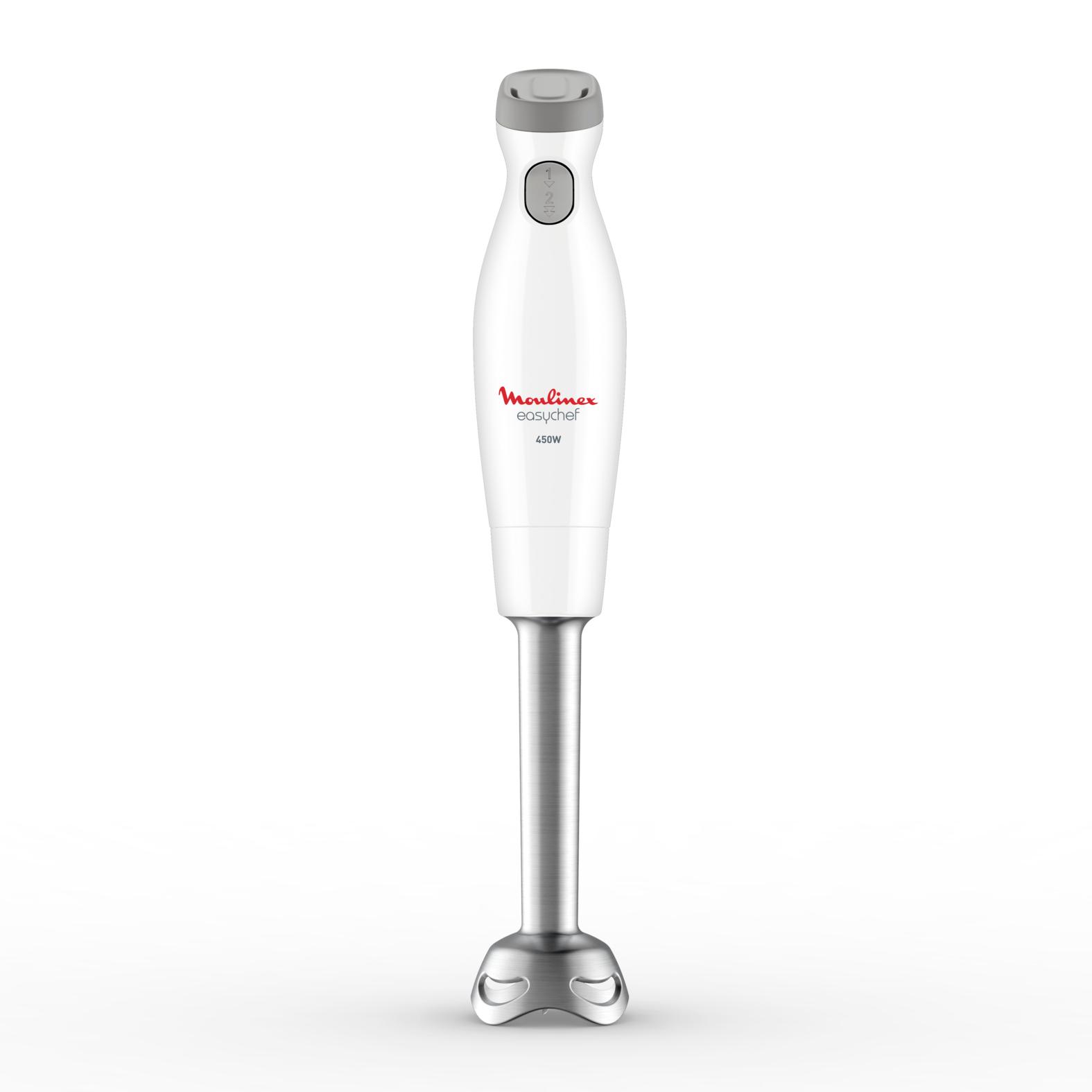 Voir la diapositive 2 : MOULINEX Mixeur plongeant DD451110 - Blanc