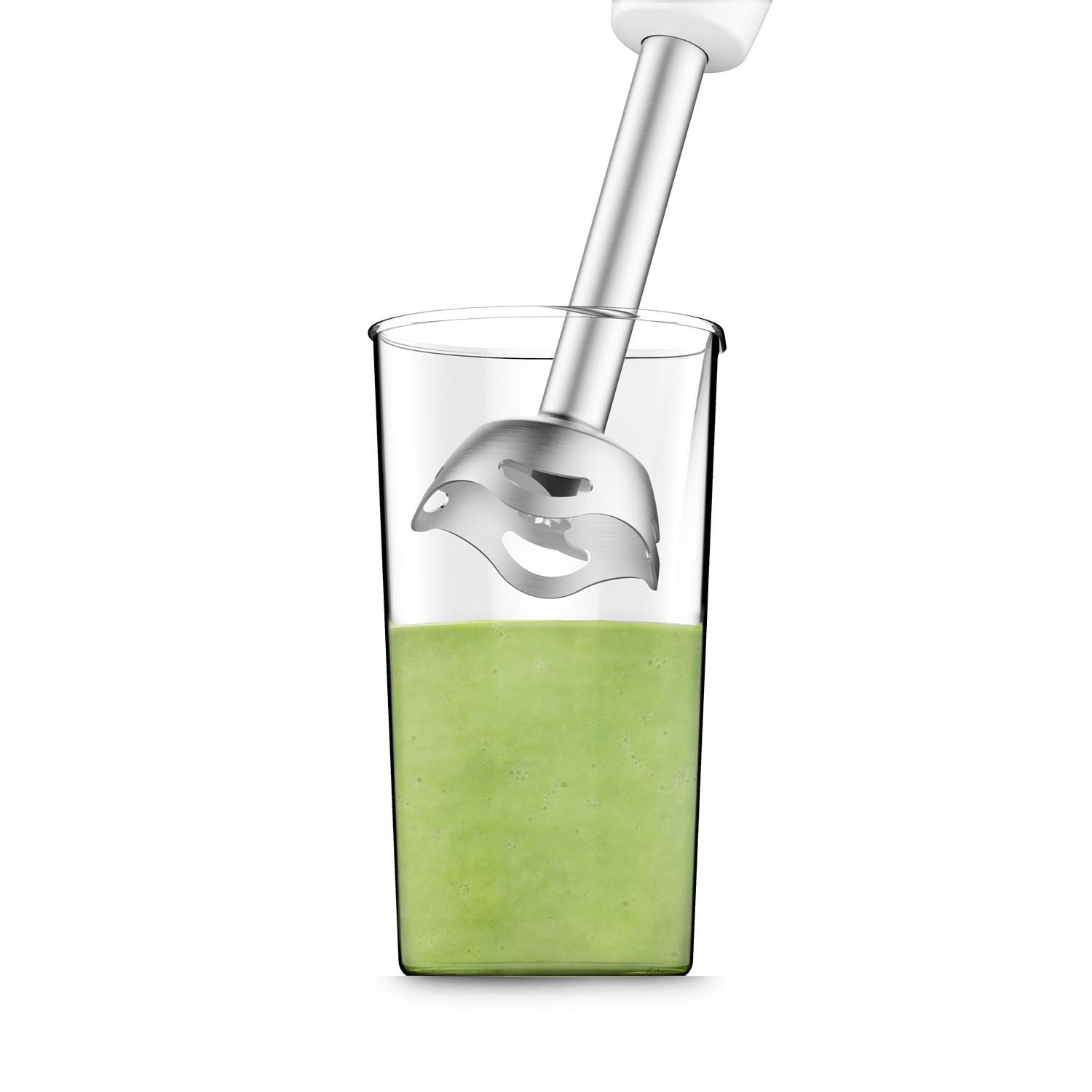 Voir la diapositive 4 : MOULINEX Mixeur plongeant DD451110 - Blanc