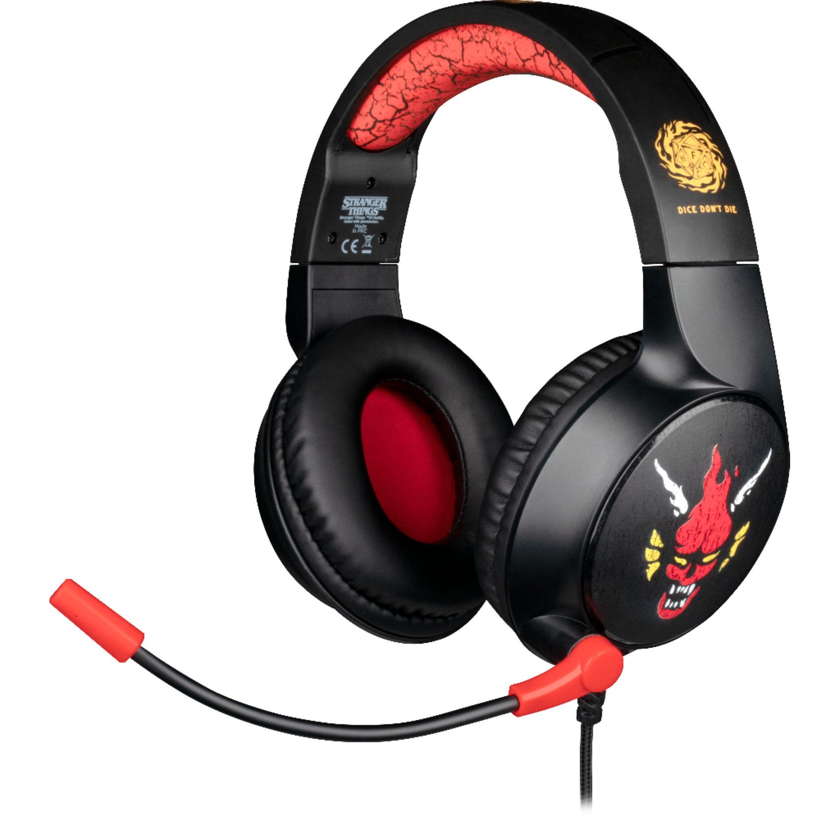 KONIX Casque Gaming Filaire Stranger Things