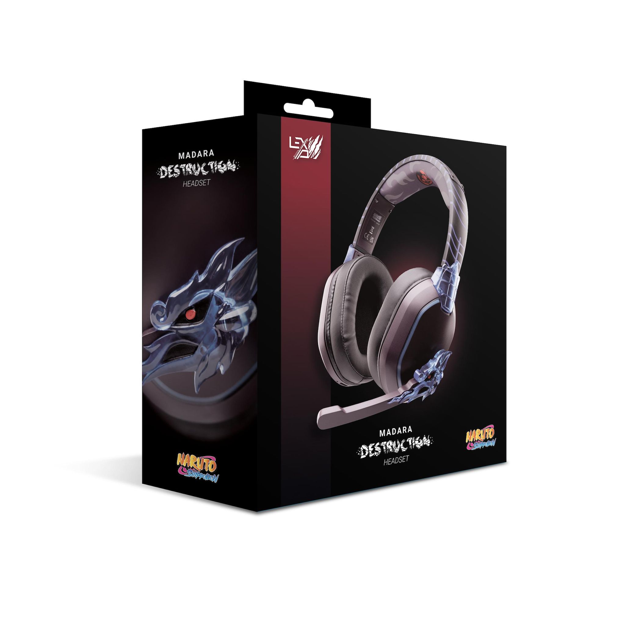 LEXIP Casque sans fil x Tsume Naruto Shippuden Madara Destruction pour console