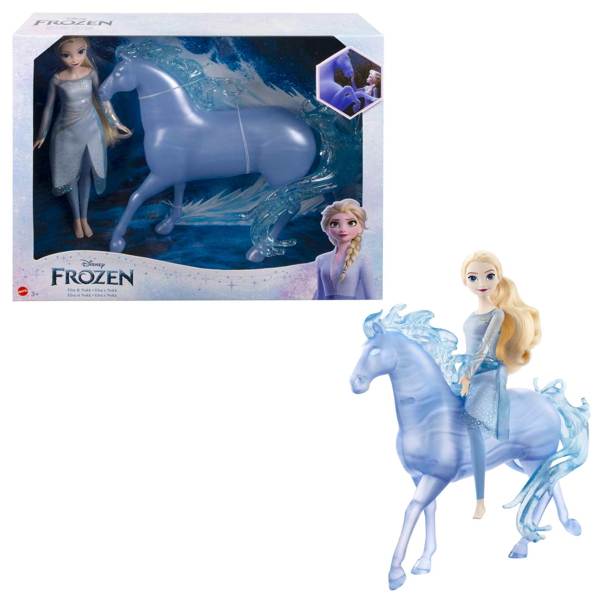 Voir la diapositive 7 : MATTEL Coffret Elsa et Nokk