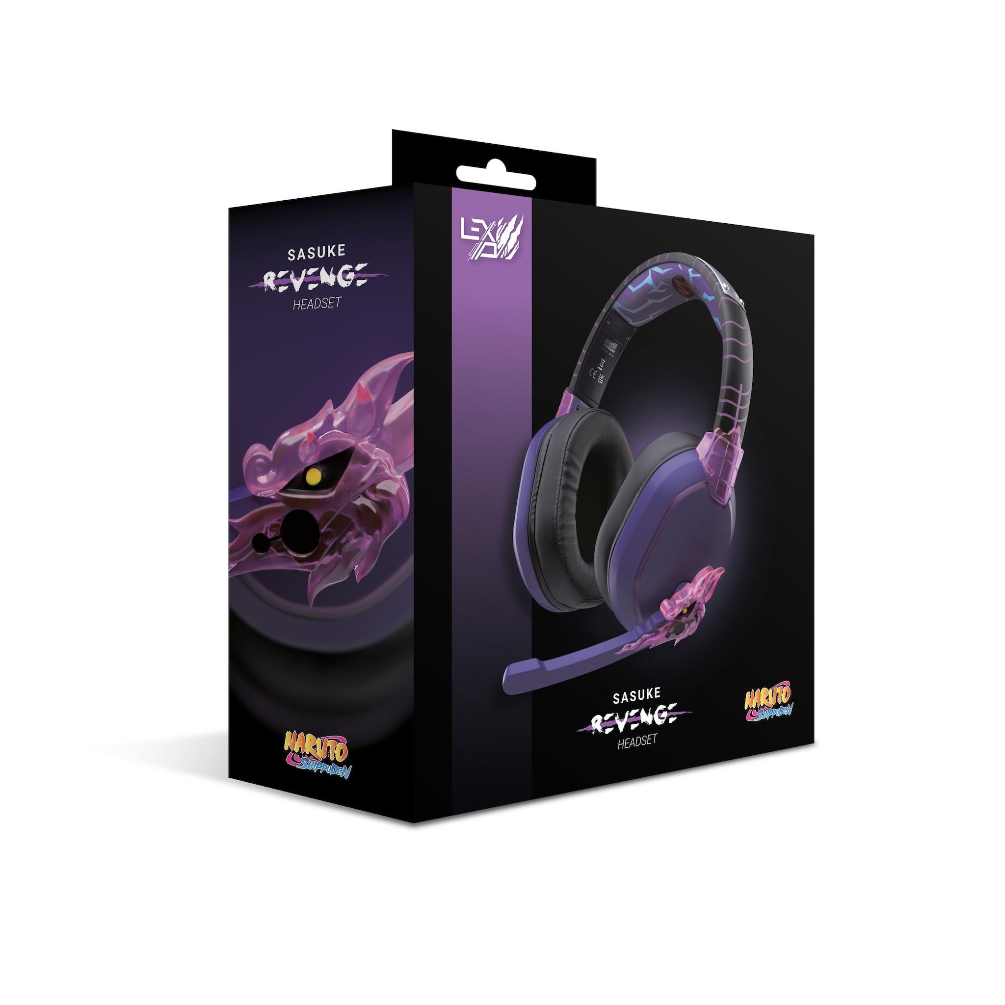 LEXIP Casque sans fil x Tsume Naruto Shippuden Sasuke Revenge pour console