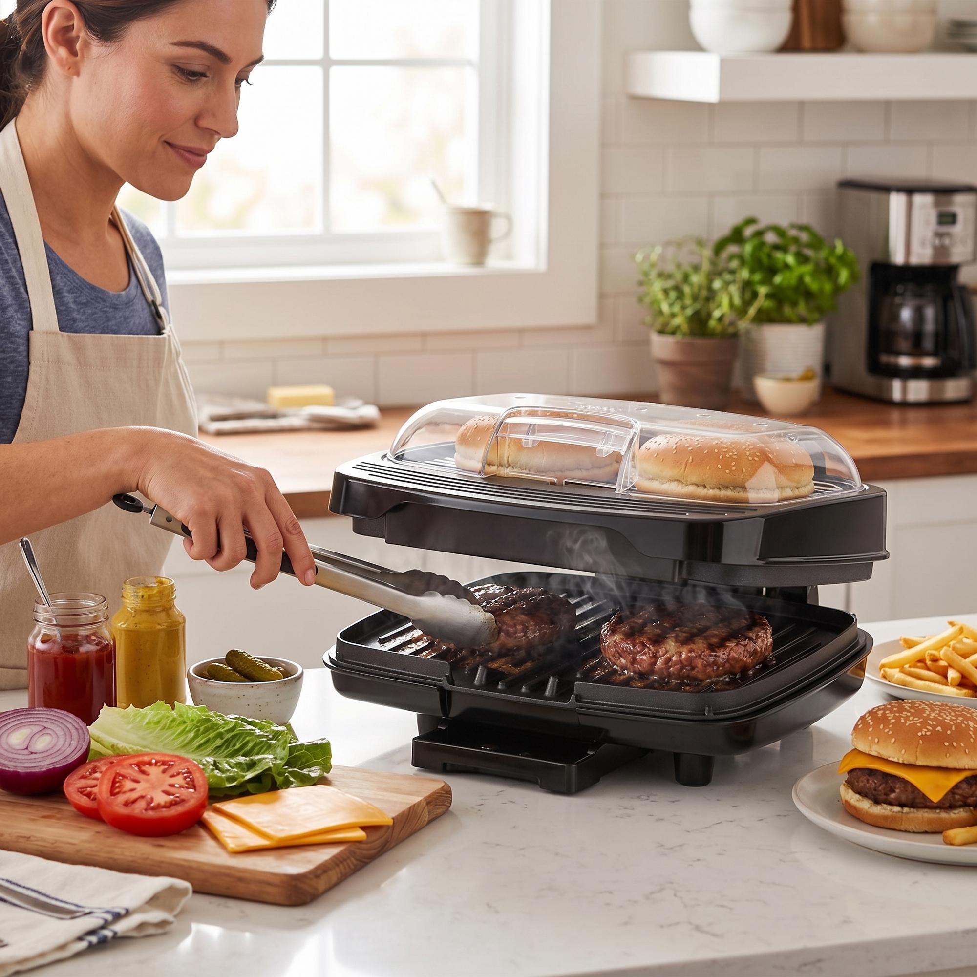 Voir la diapositive 8 : KITCHENCOOK Appareil à hamburger KBURGER -