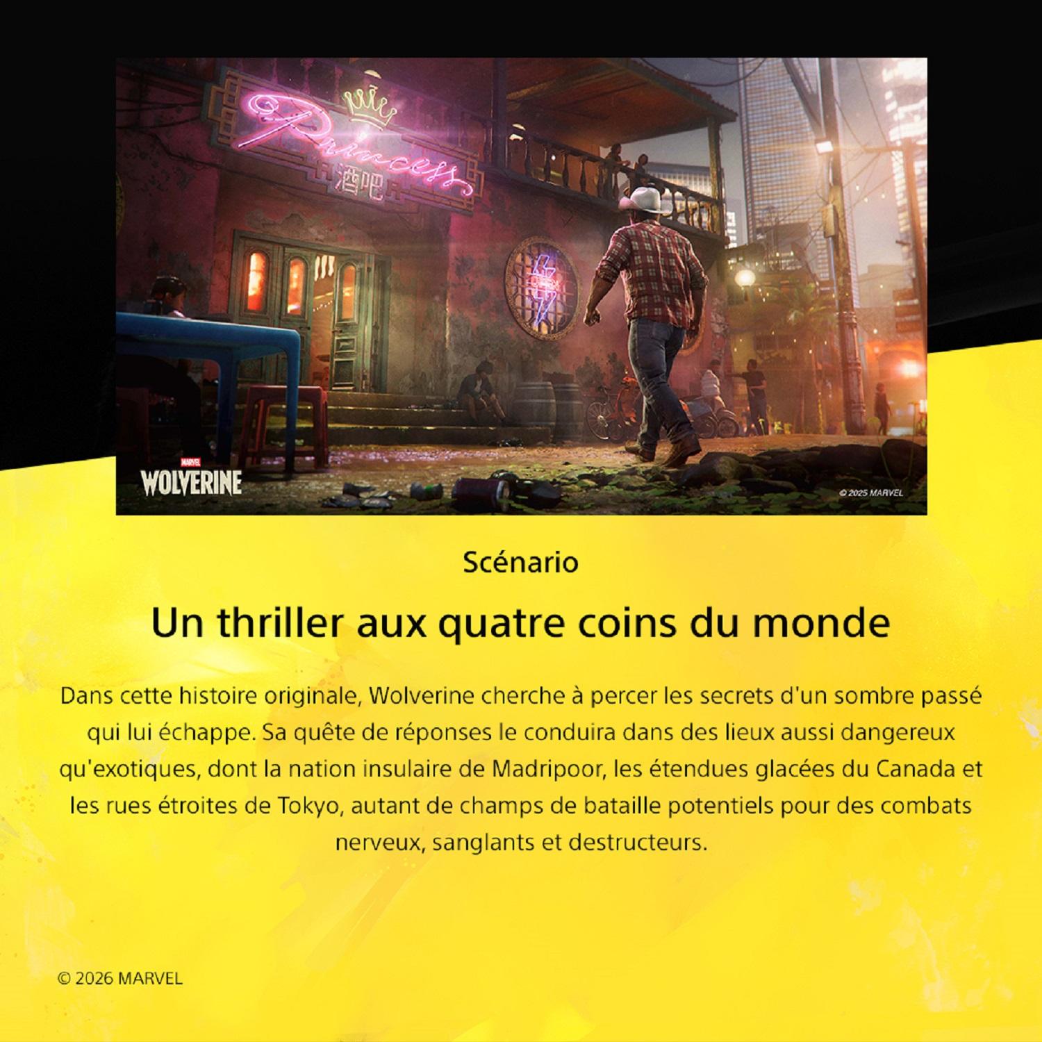 Voir la diapositive 6 : SONY Jeu PS5 Marvel S Wolverine