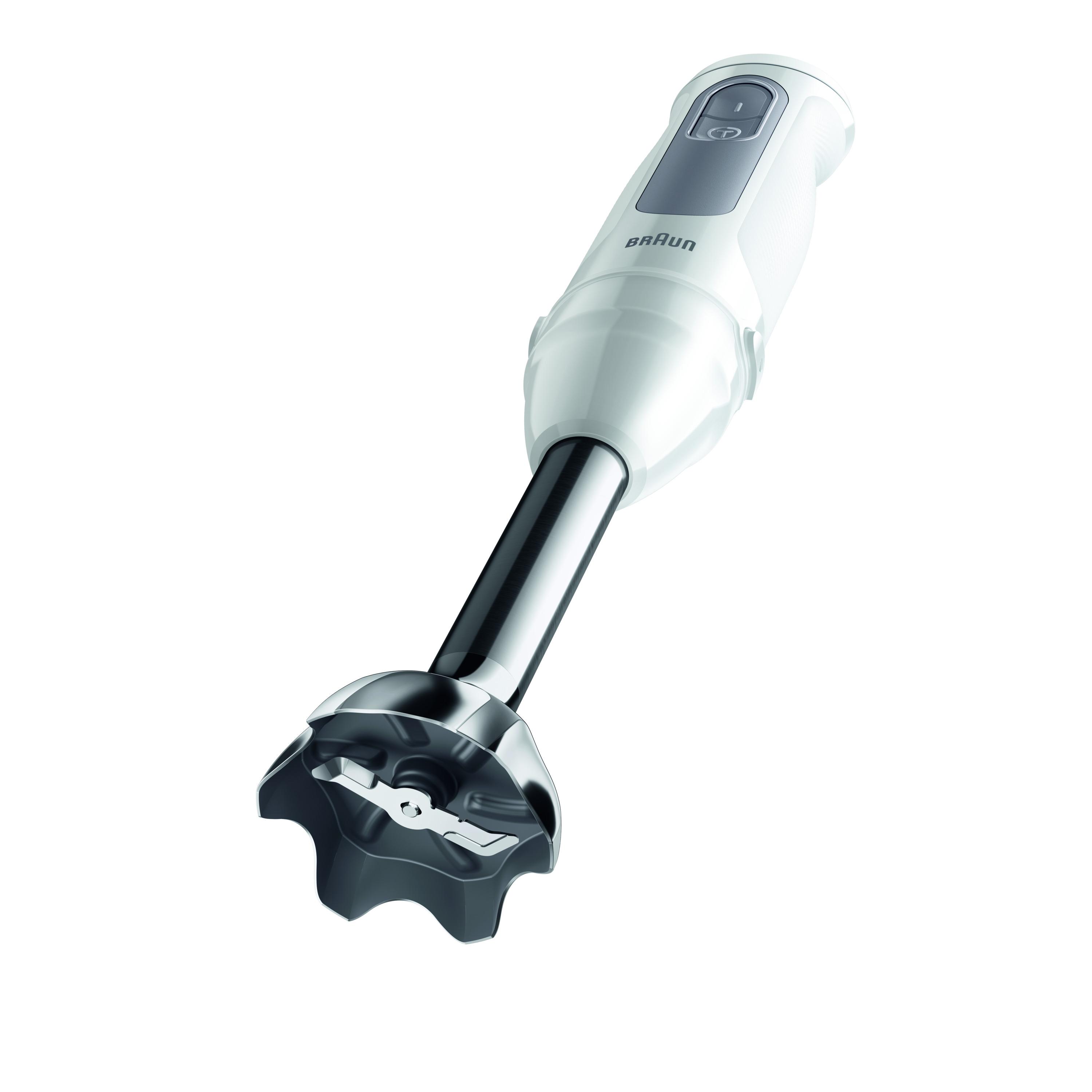 Voir la diapositive 5 : BRAUN Mixeur plongeant MQ50201M - Blanc