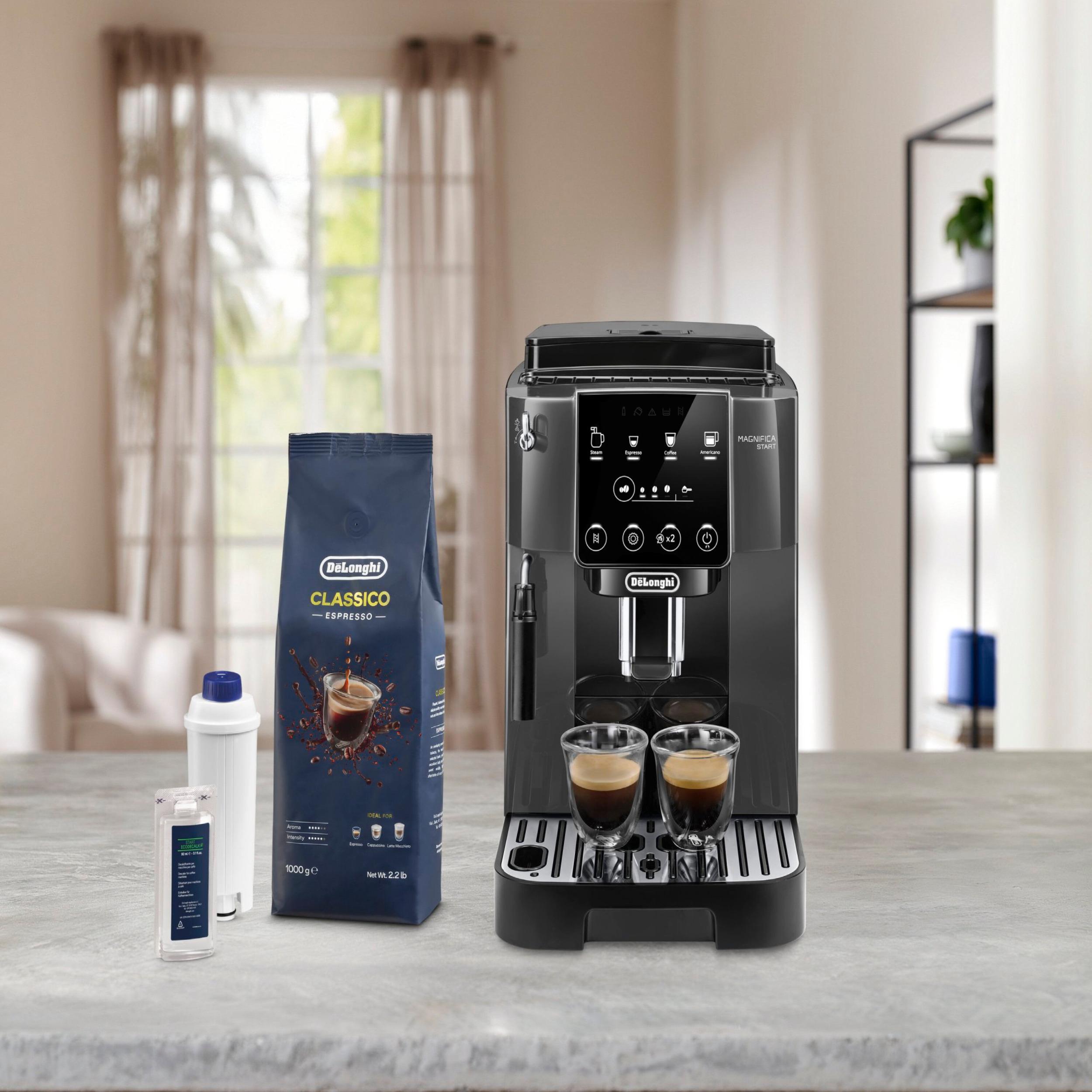 Voir la diapositive 3 : DELONGHI Robot café ECAM220.29 KIT - Noir
