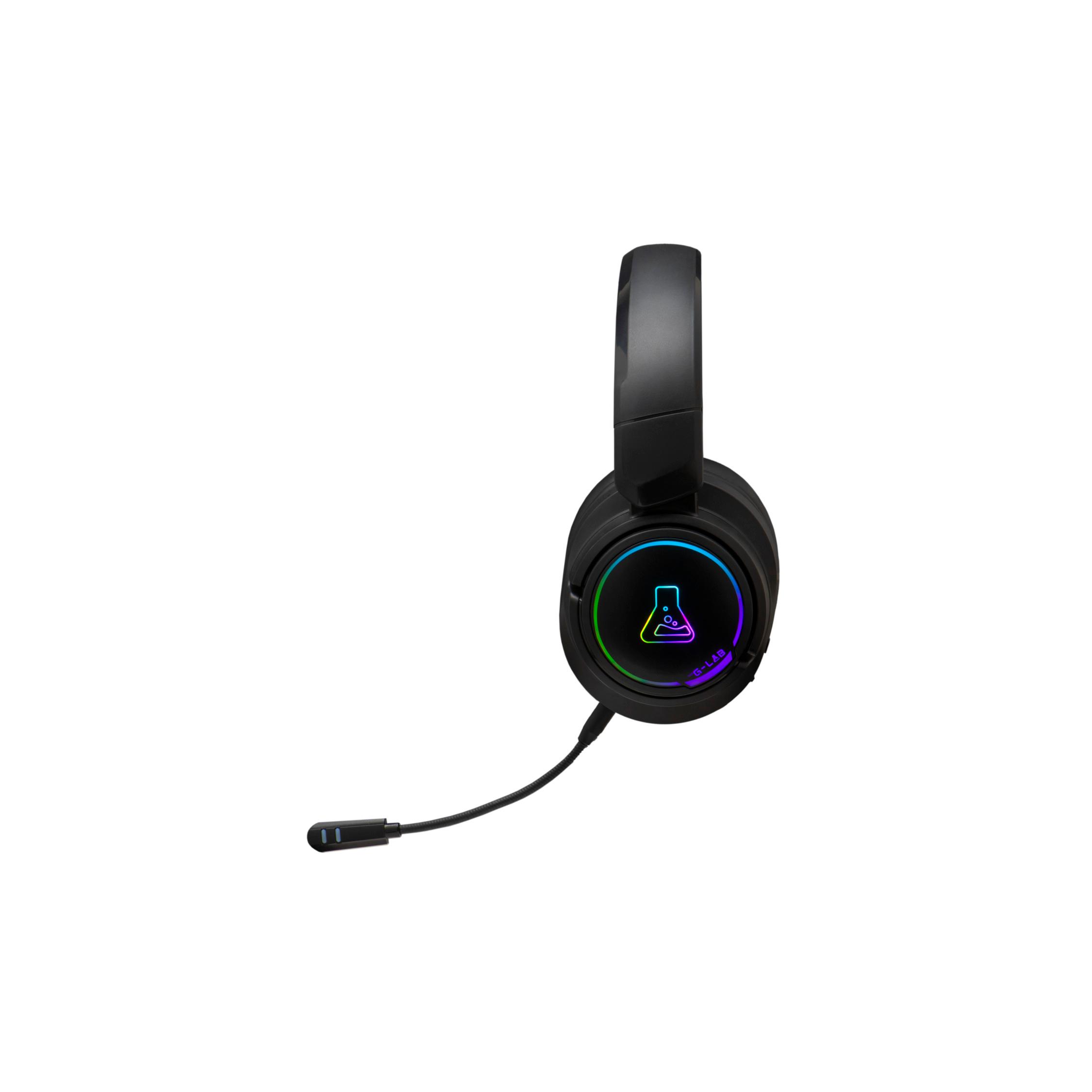 Voir la diapositive 4 : Casque The G-Lab Gamer sans fil - KORP IRIDIUM