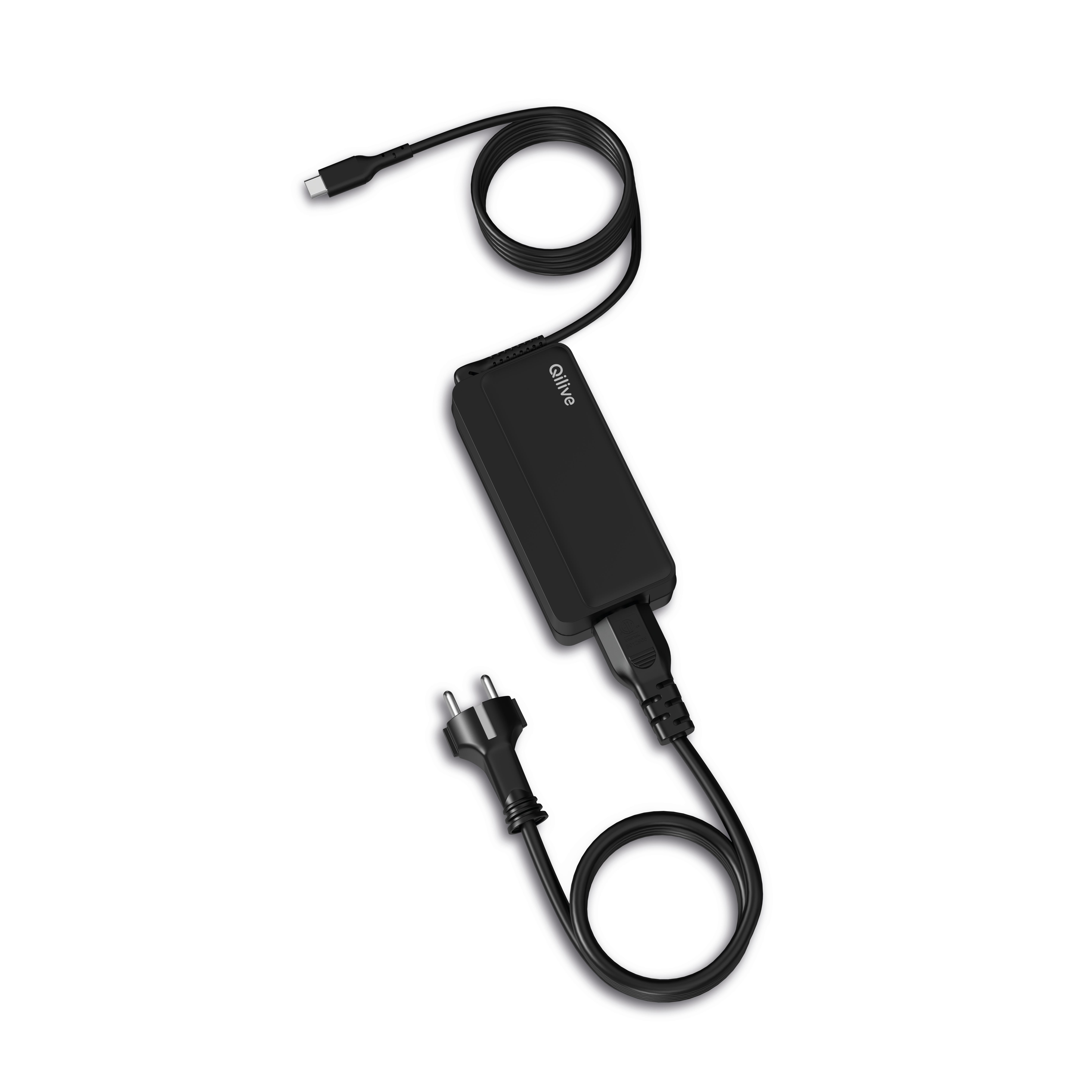 QILIVE Chargeur PC Universel GAN 100W